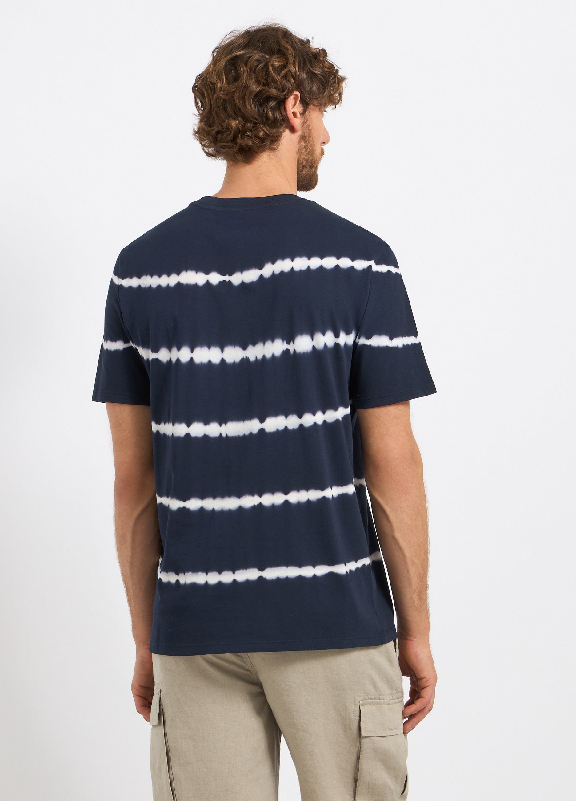 T-shirt tie dye in puro cotone uomo_1