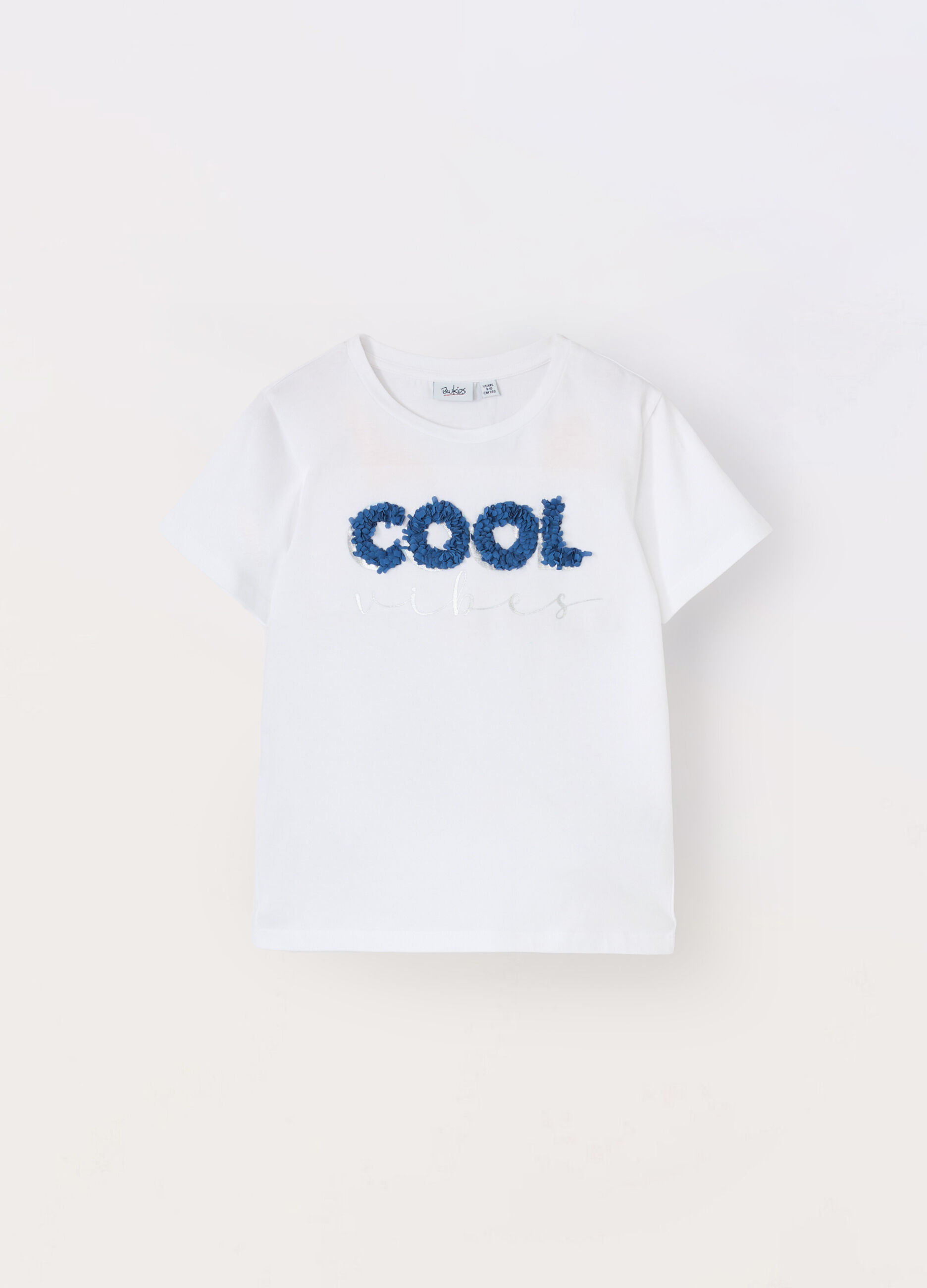 T-shirt in jersey di cotone stretch ragazza_0