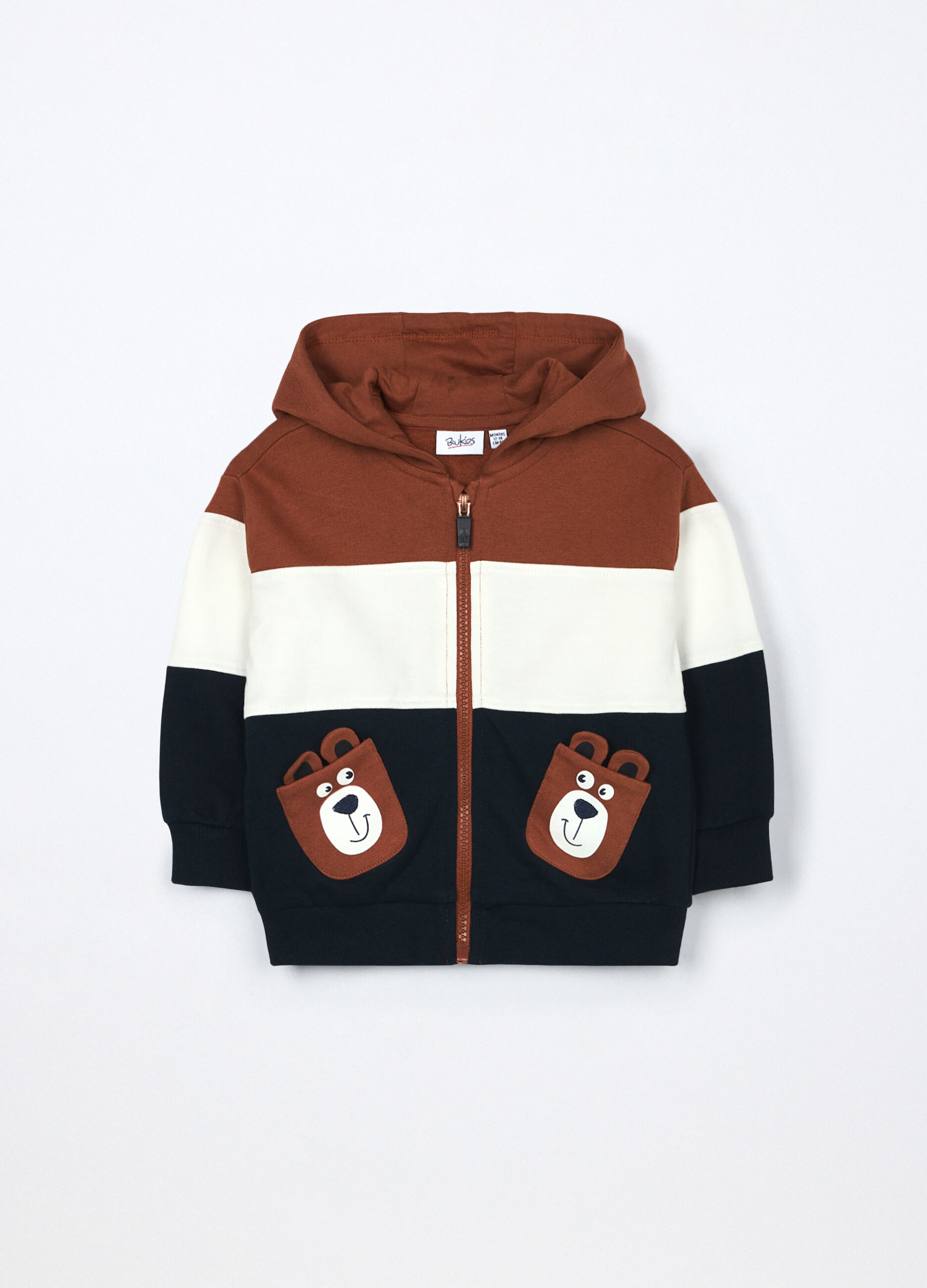 Felpa in puro cotone neonato_0