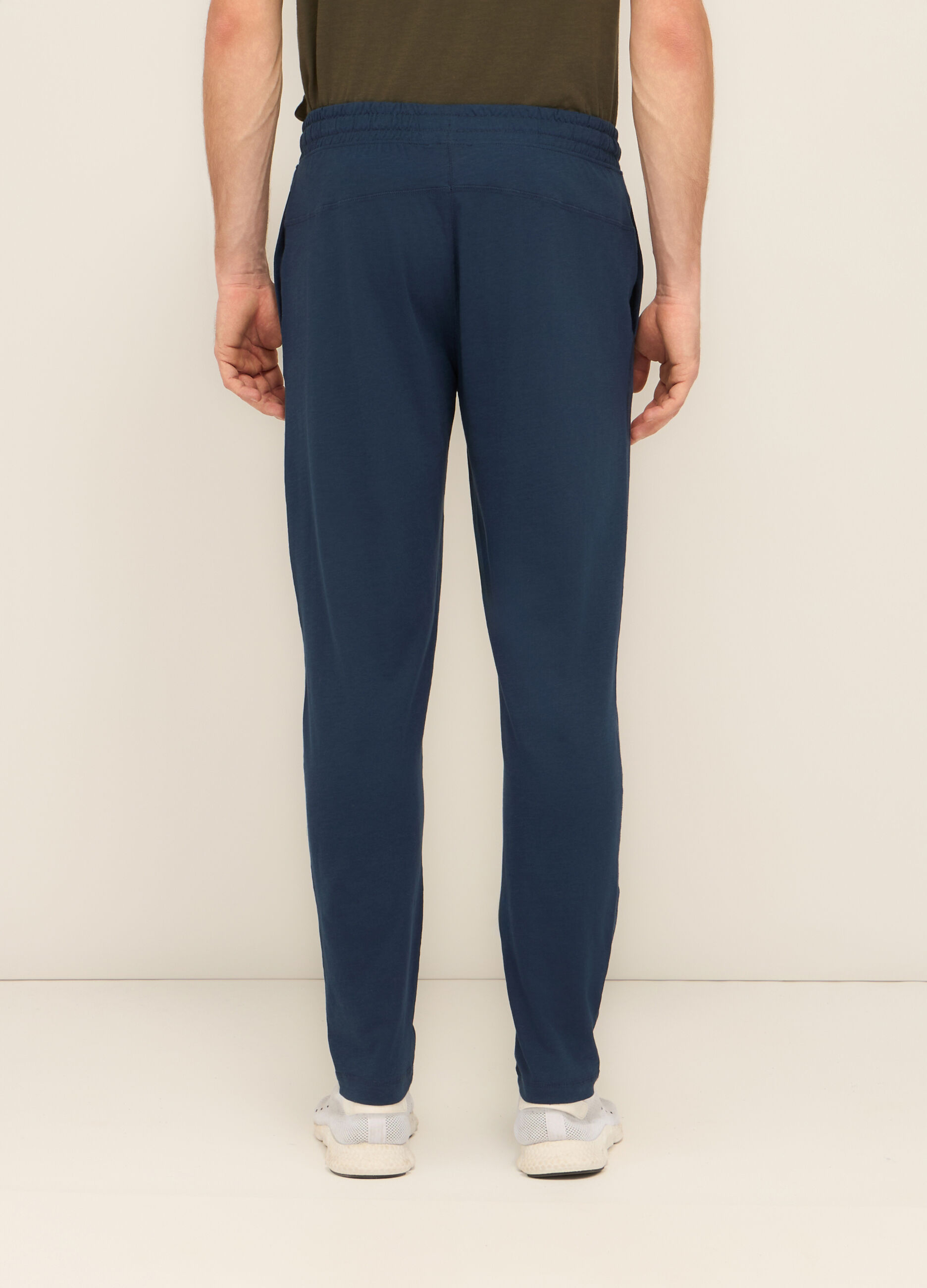 Jogger in cotone mélange uomo