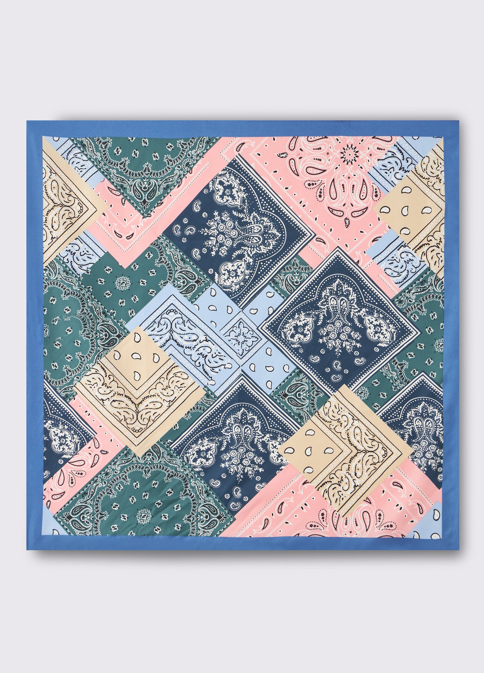 Bandana con stampa multicolor donna_0