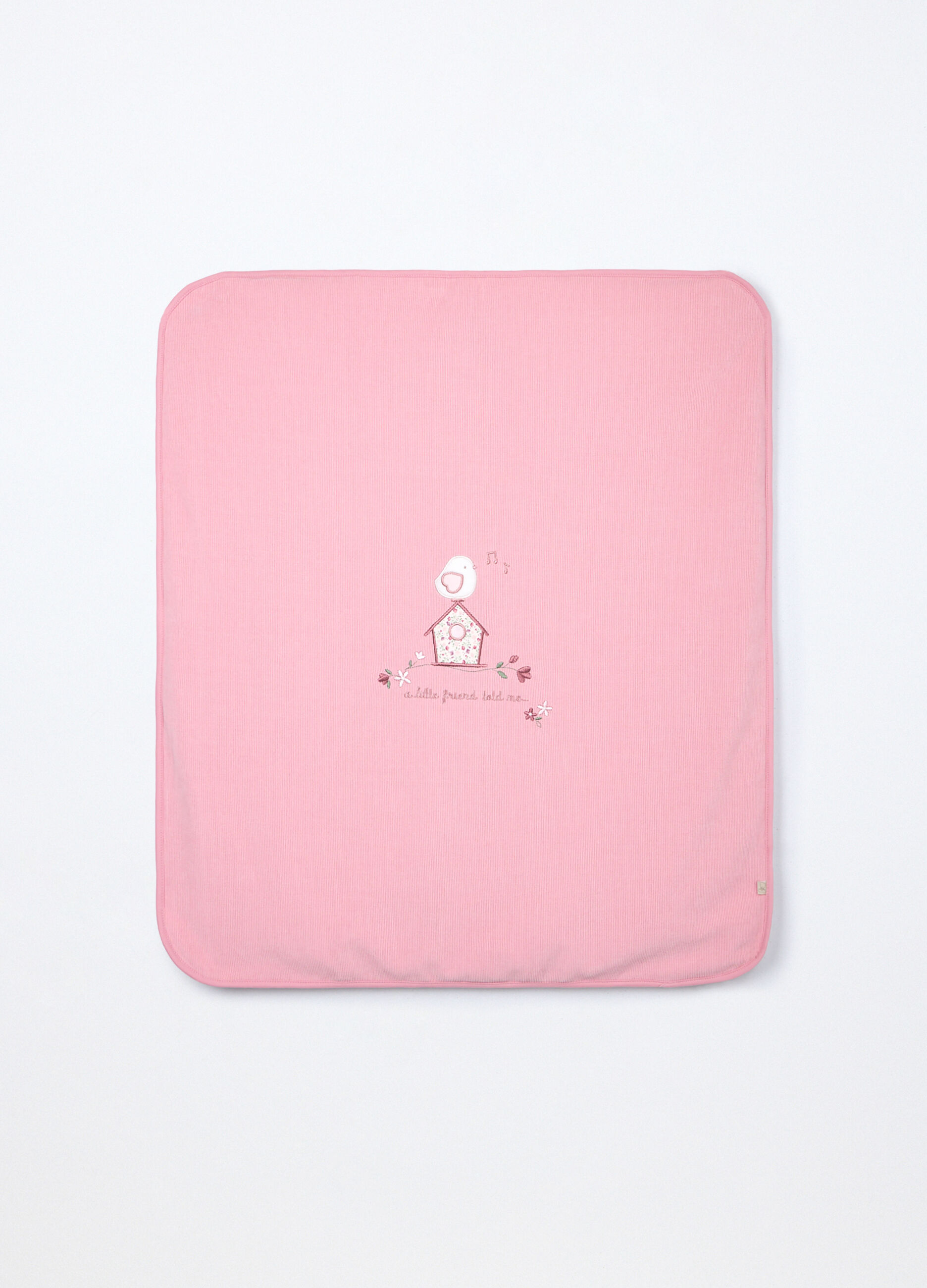 Coperta velour imbottita neonata_1