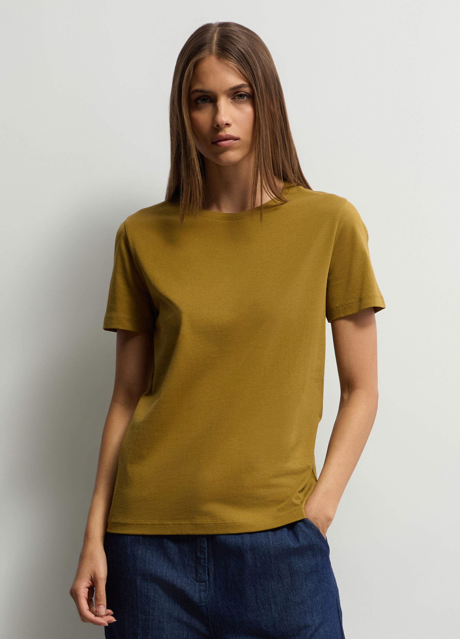 T-shirt girocollo donna