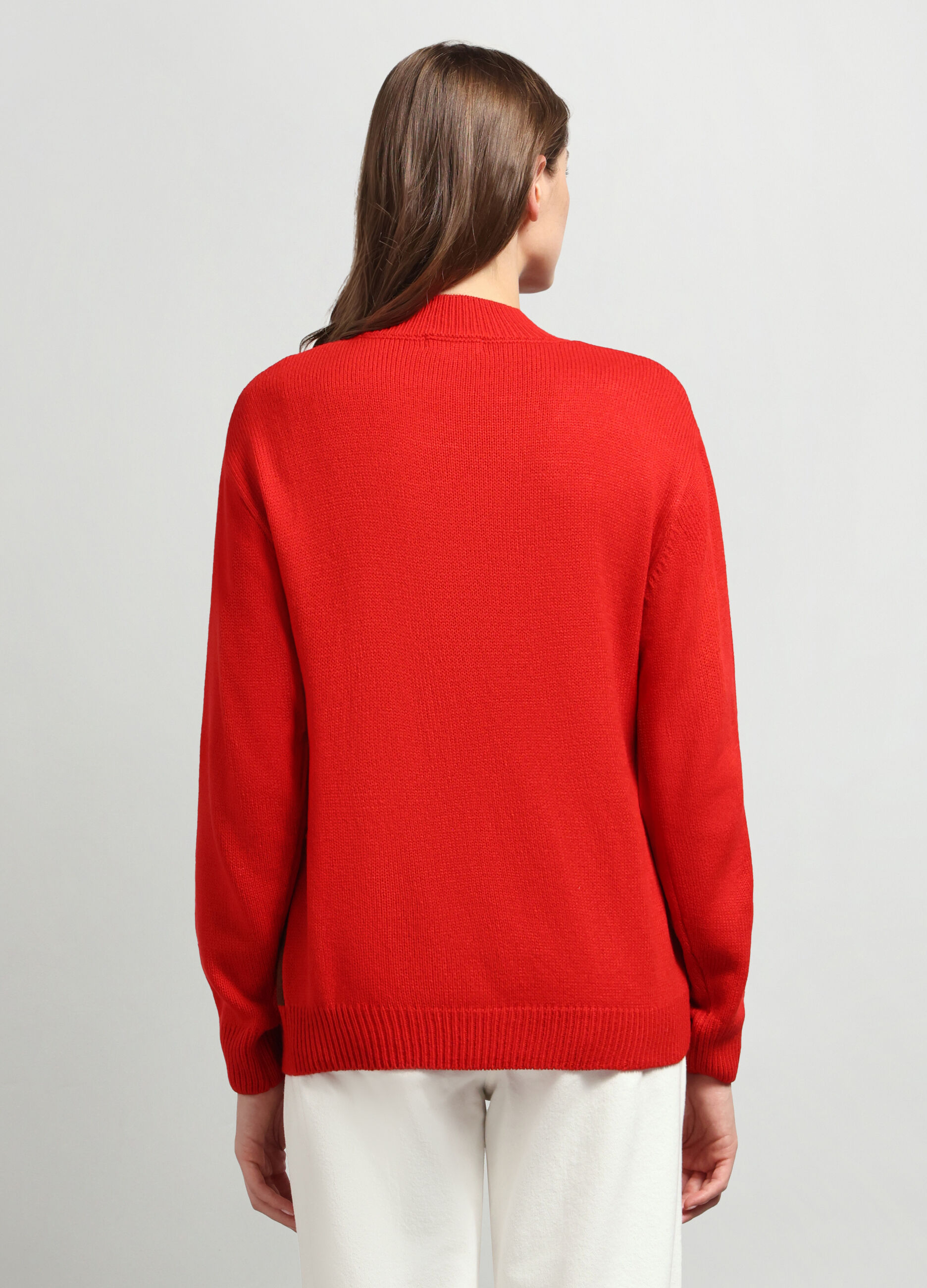 Tricot con lavorazione jacquard donna_1