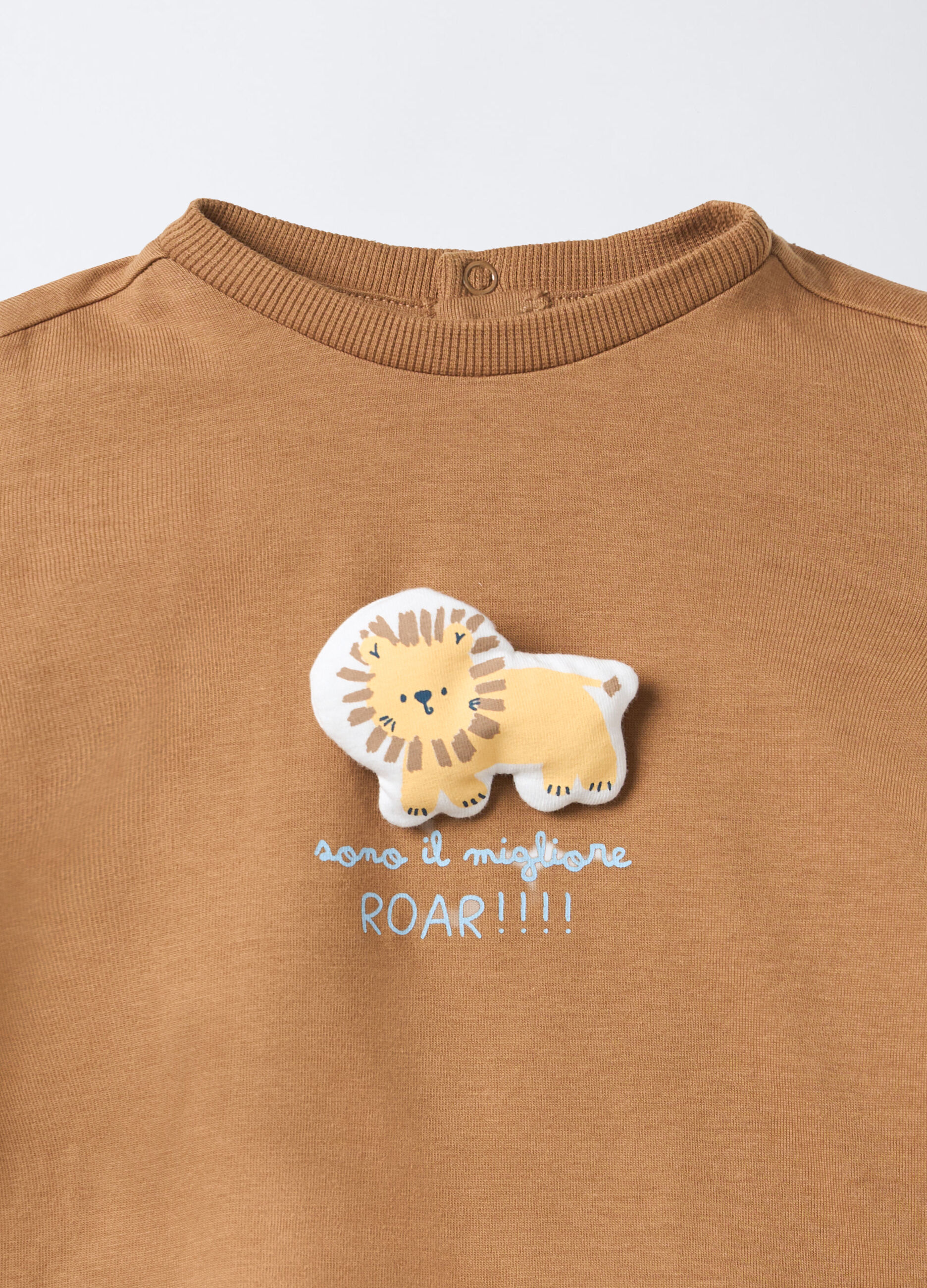 T-shirt in jersey di puro cotone neonato_2