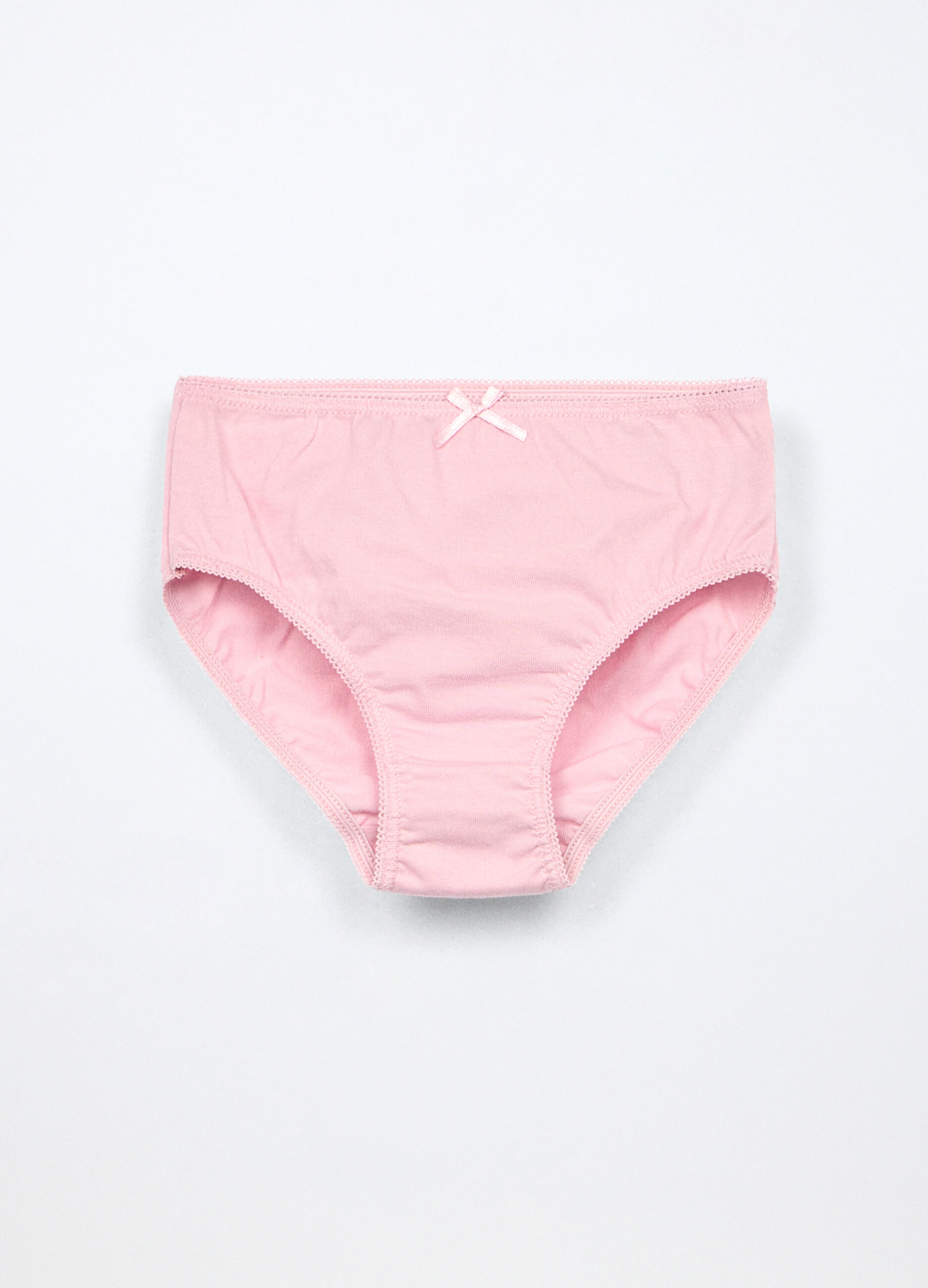 Pack 5 slip in jersey di puro cotone bambina_1