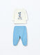 Set Disney in cotone fleece neonato_0