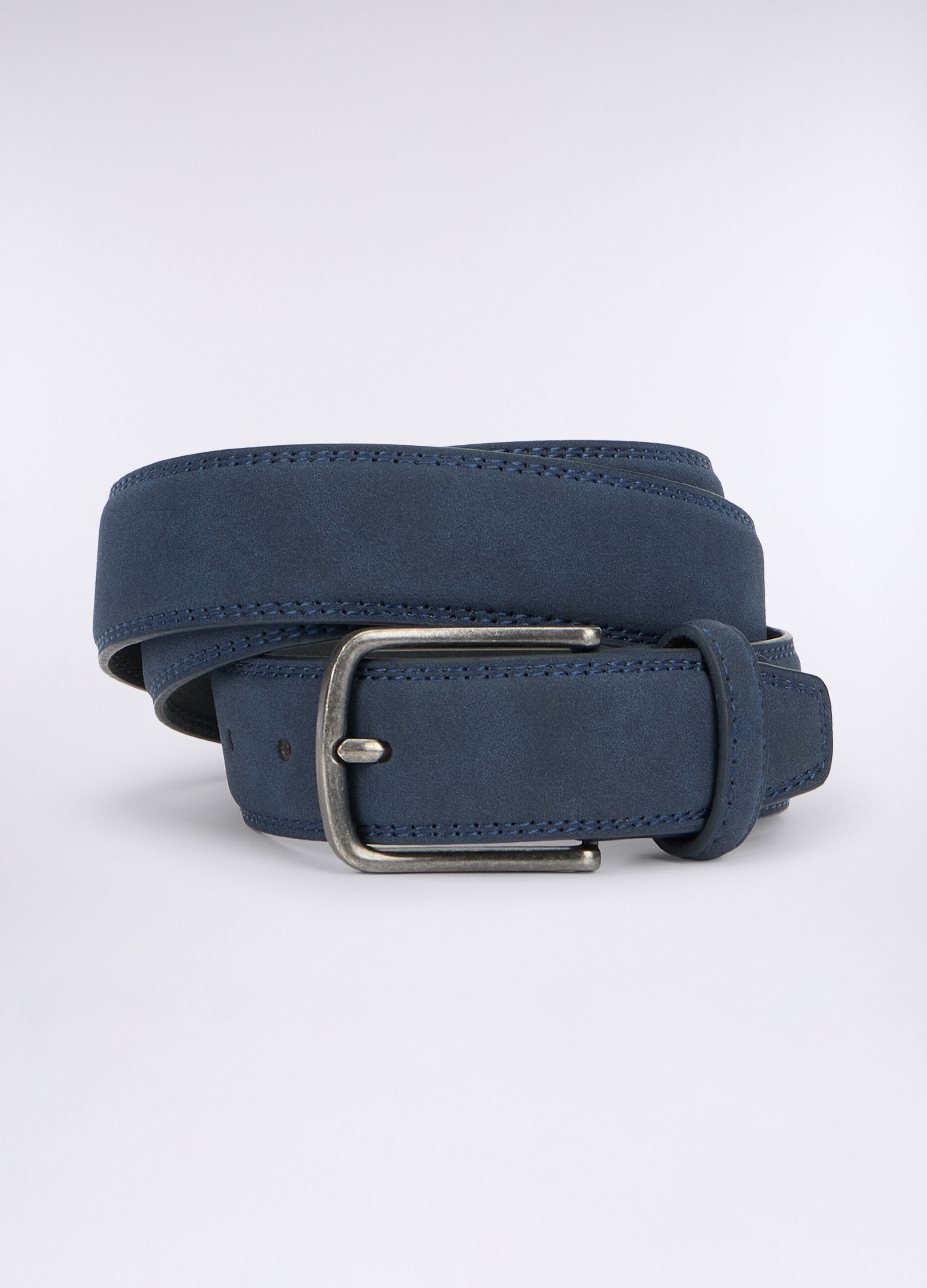 Cintura in ECOpelle scamosciata uomo