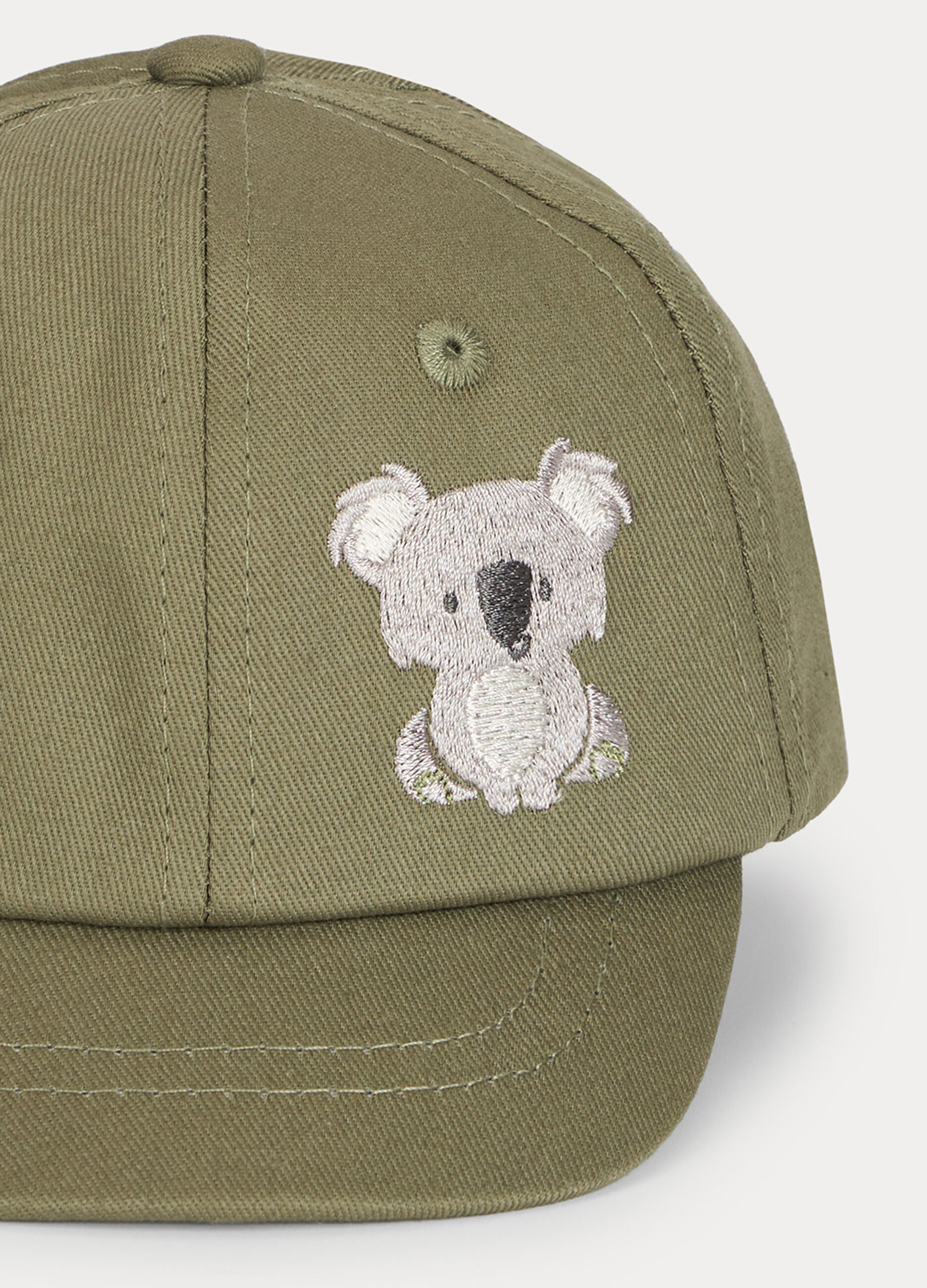 Cappello da baseball in twill neonato_2