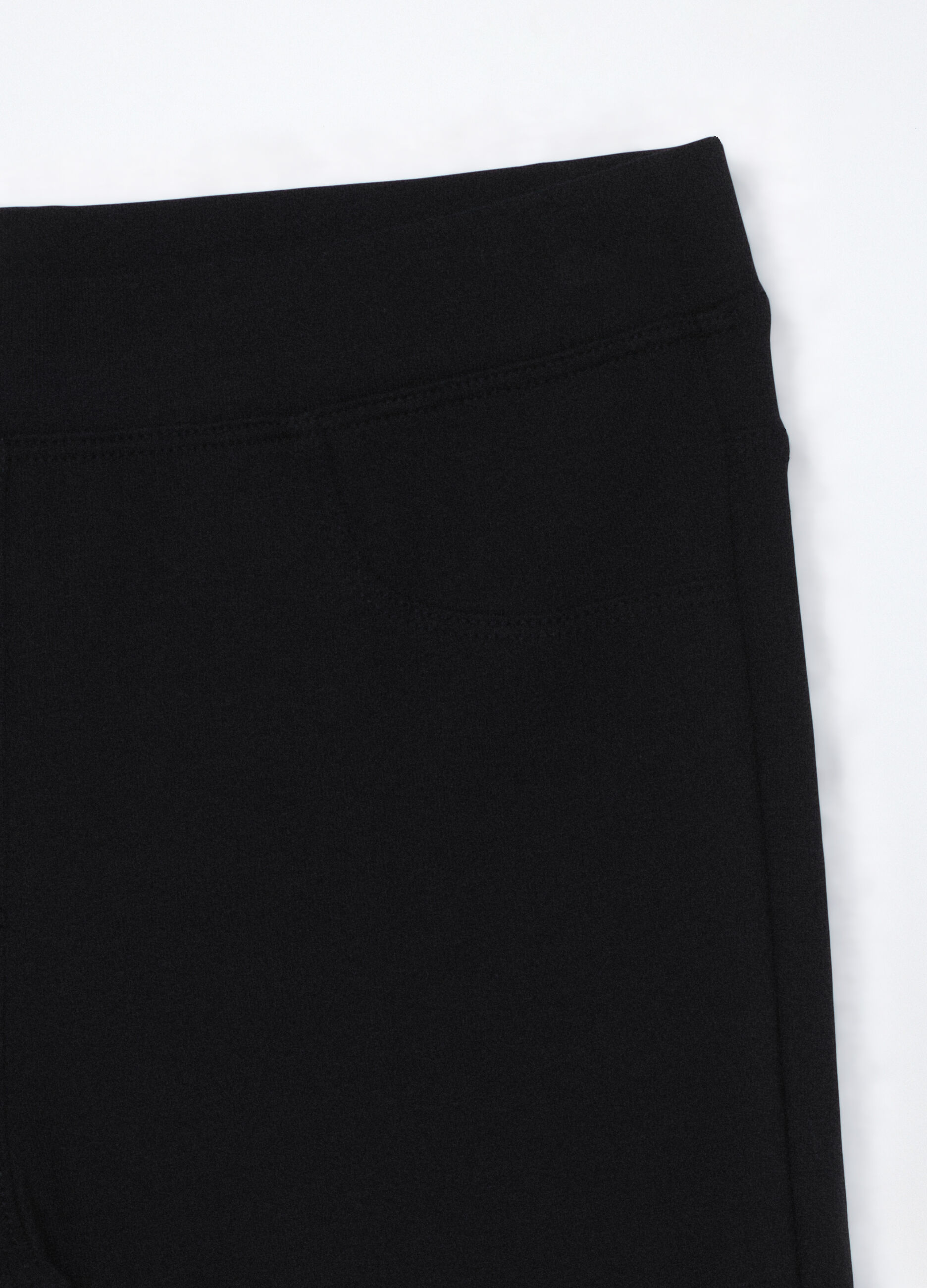 Treggings in french terry di cotone stretch bambina_2