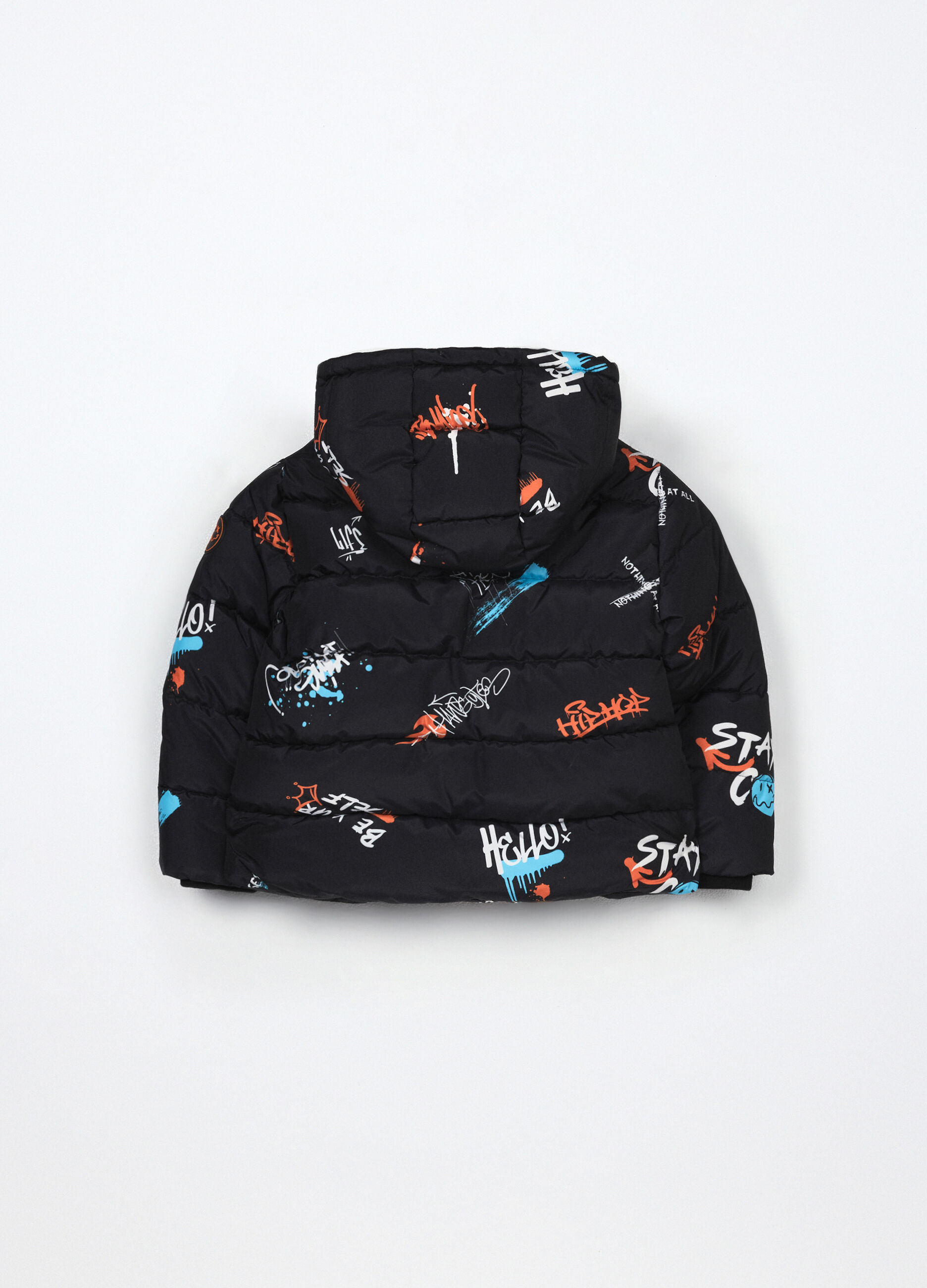 Giubbino imbottito con cappuccio bambino_1