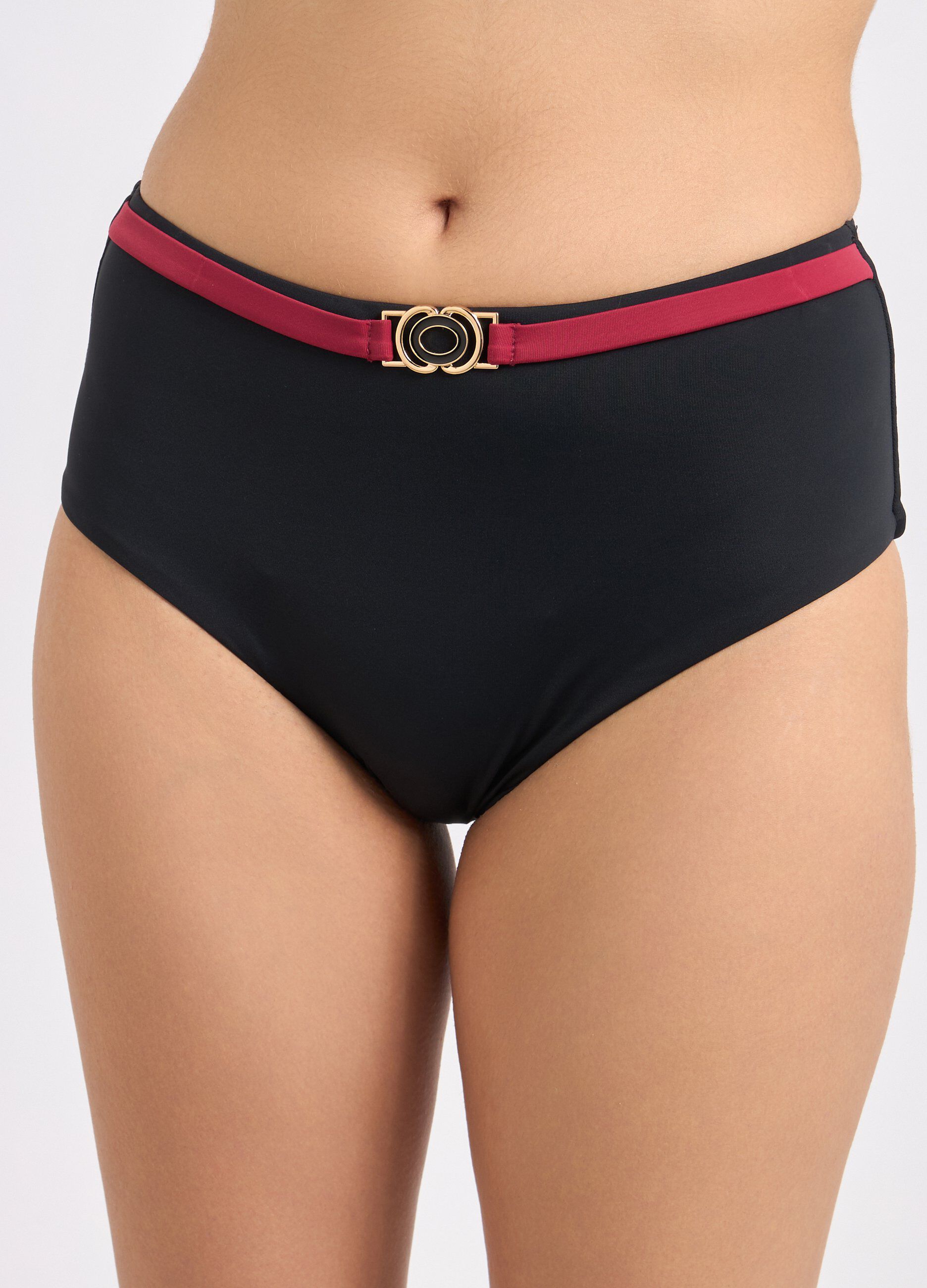 Slip bikini a vita alta donna_2