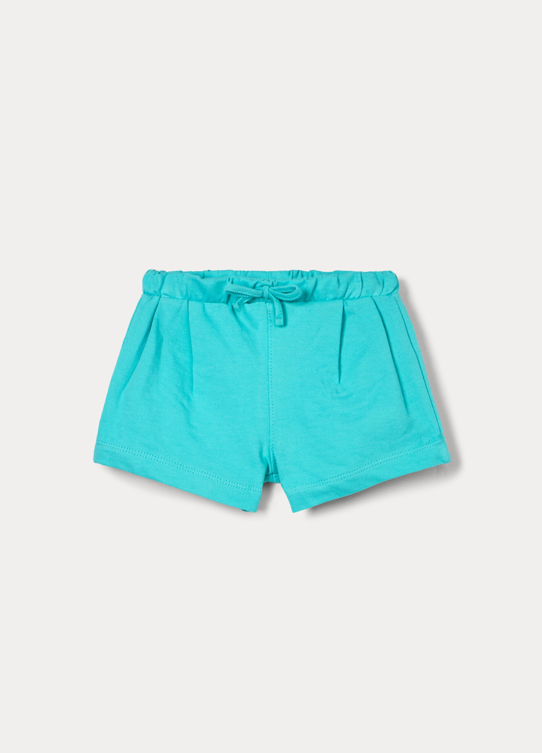 Short in french terry di puro cotone bimba_0