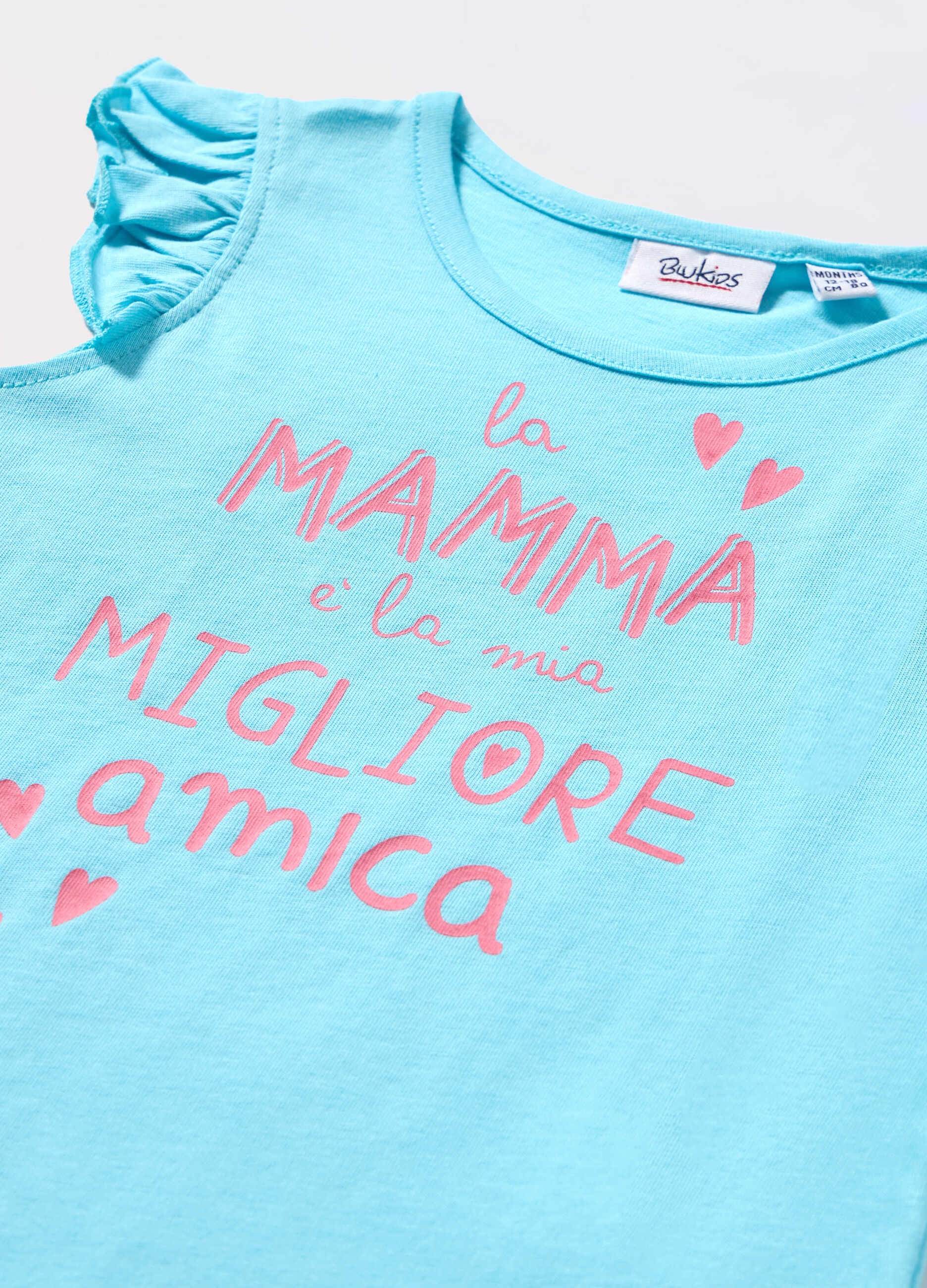 Top in jersey di puro cotone neonata_1