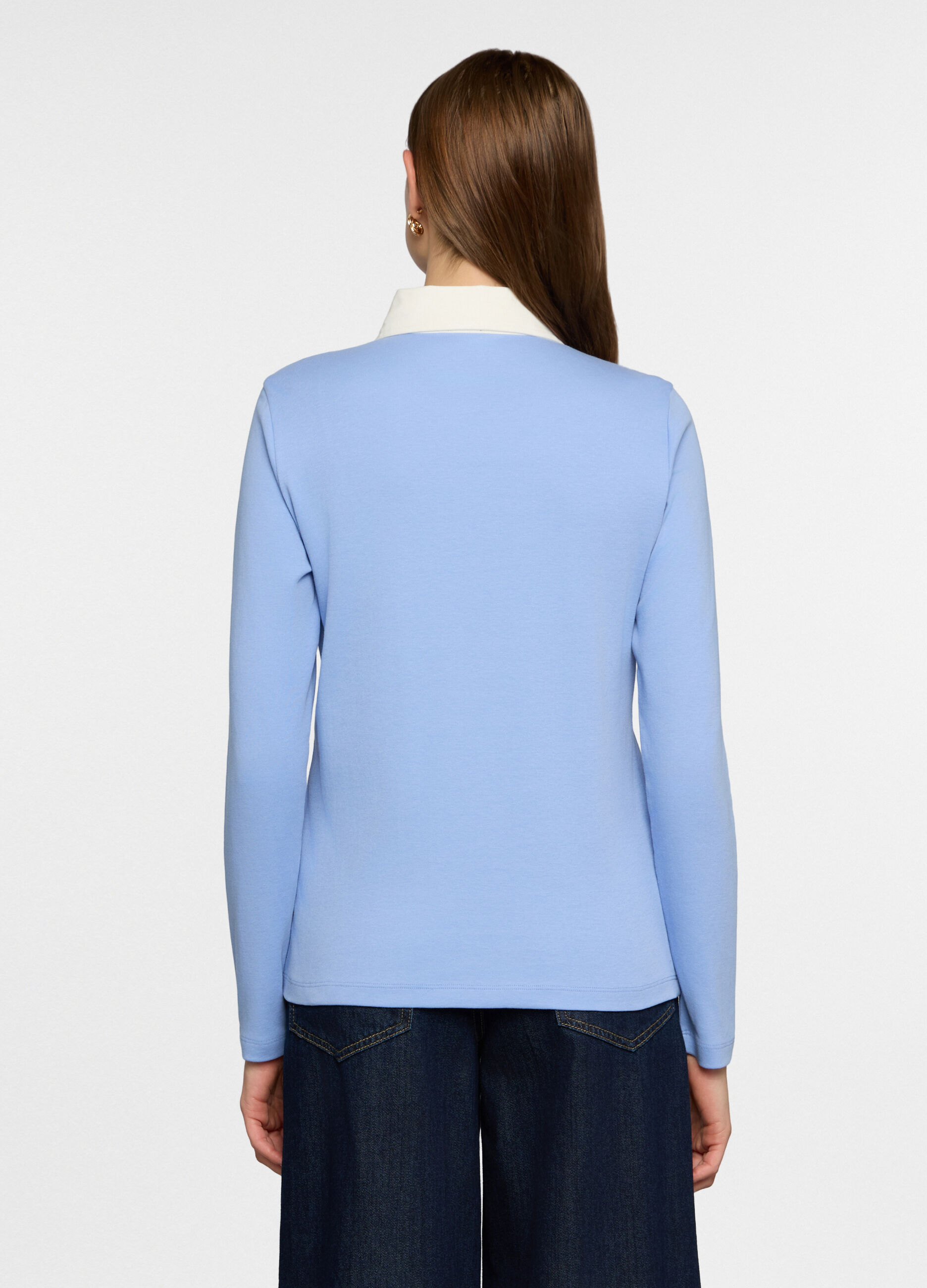 Polo con colletto classico donna_1