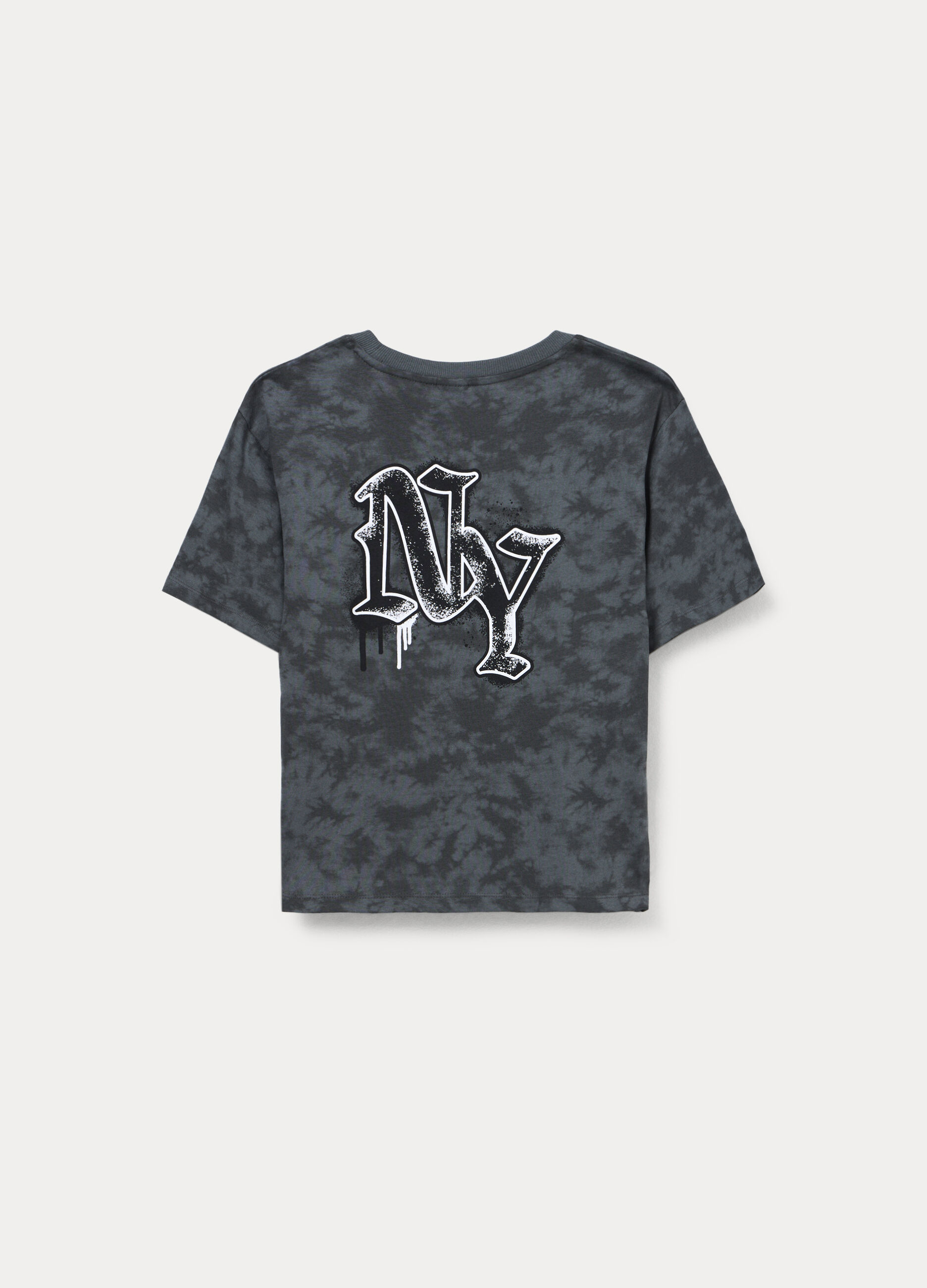 T-shirt girocollo in jersey di puro cotone ragazzo_1