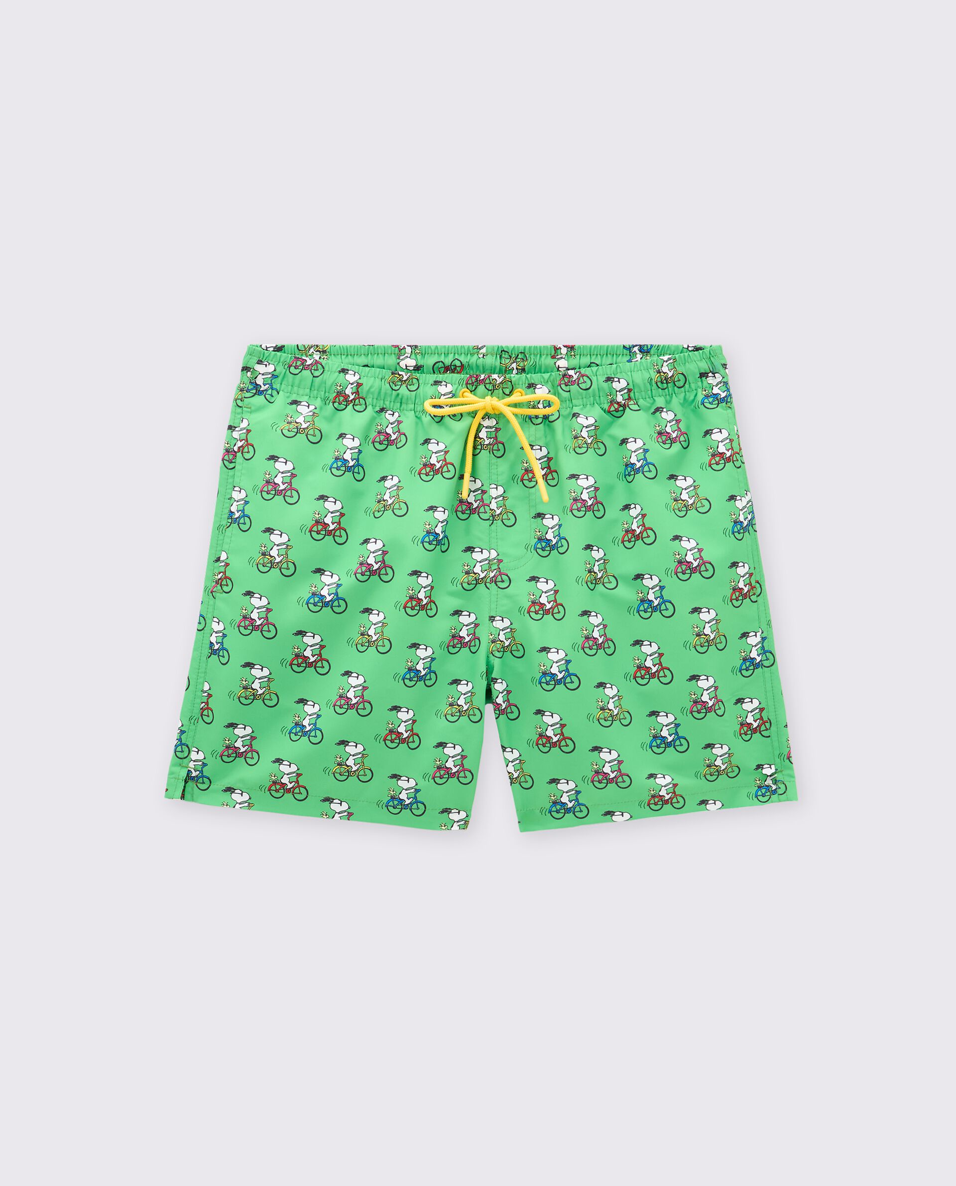 Costume shorts con stampa uomo_0