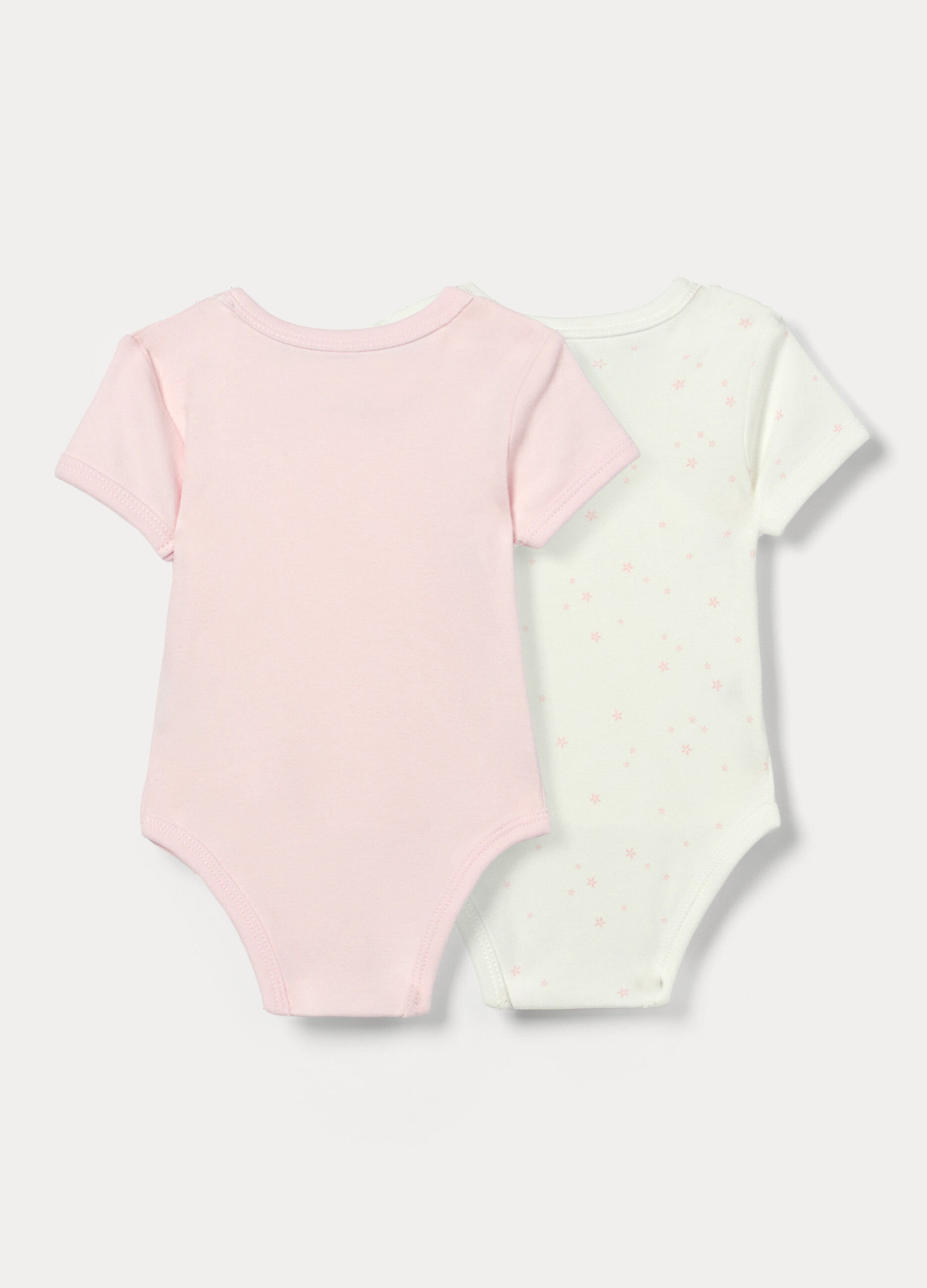 Pack 2 body in interlock di puro cotone neonata_1