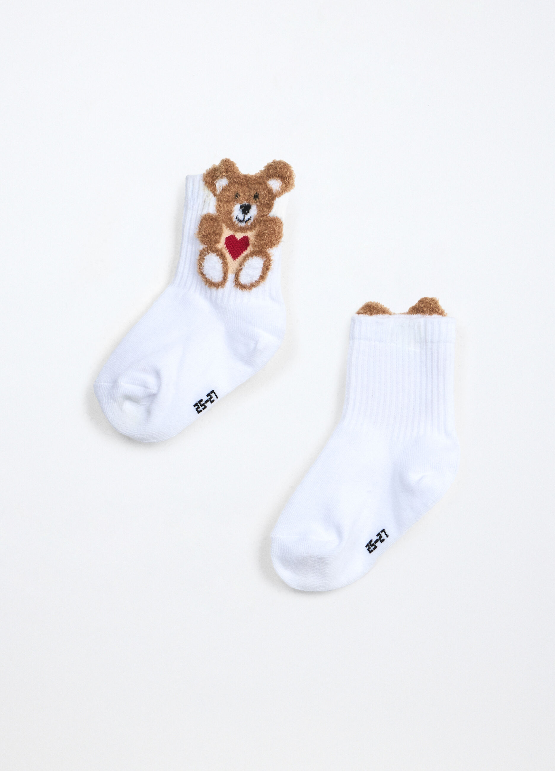 Calzino tennis in misto cotone bambina_1