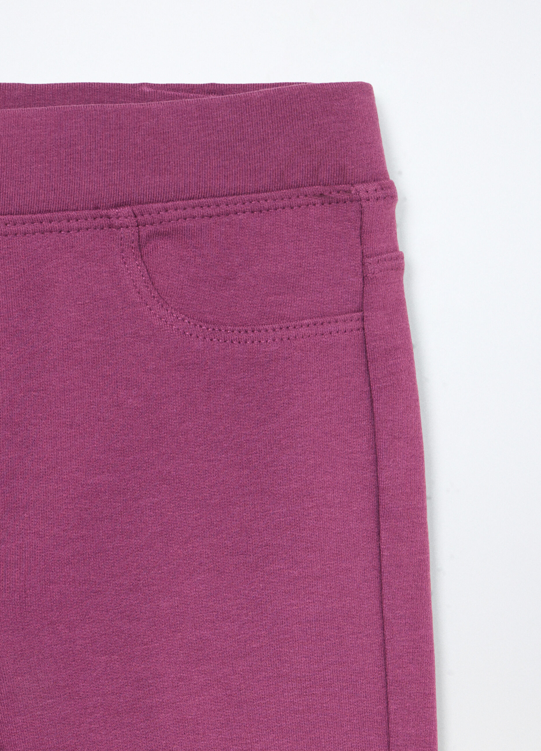 Treggings flare fit in cotone stretch bambina_2