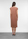 Abito smanicato in jersey di cotone stretch donna_1