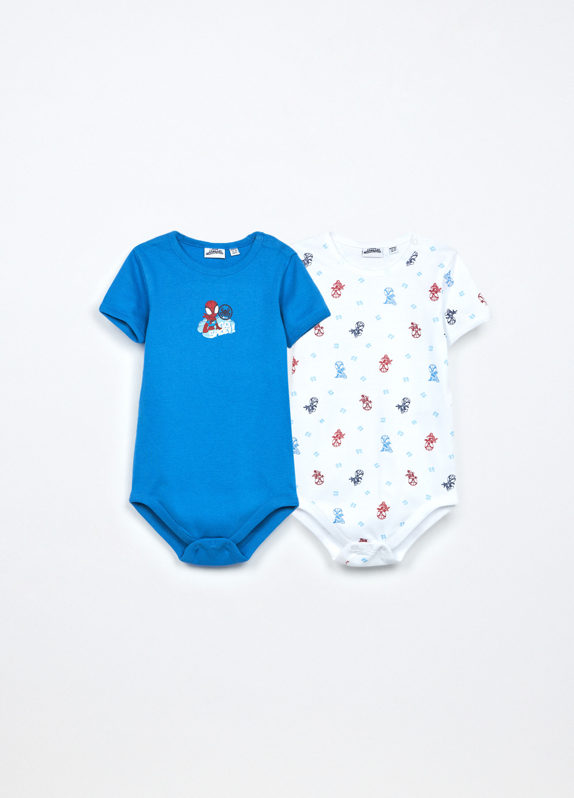 Pack 2 body in costina di puro cotone neonato_0