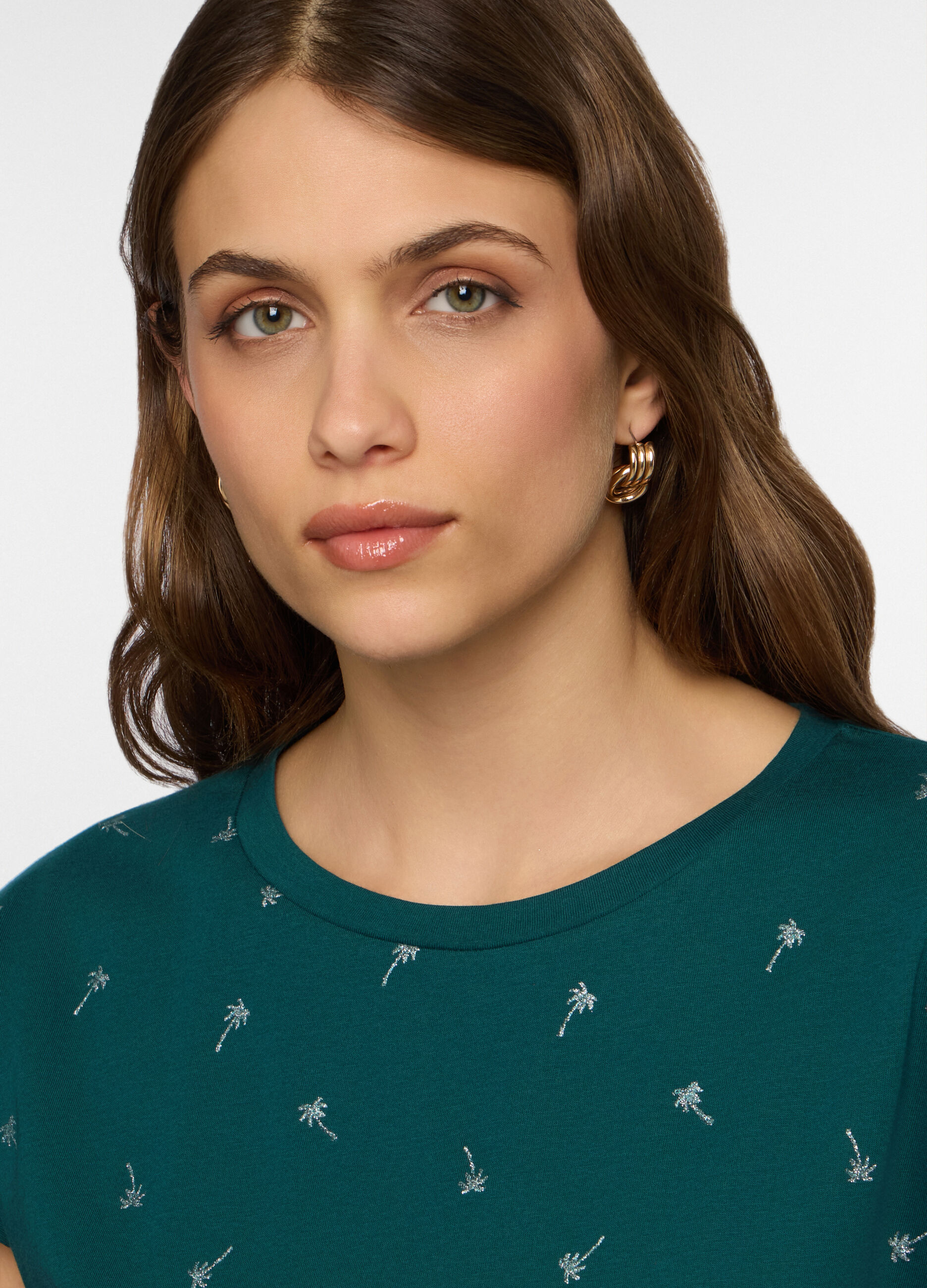 T-shirt girocollo donna_2