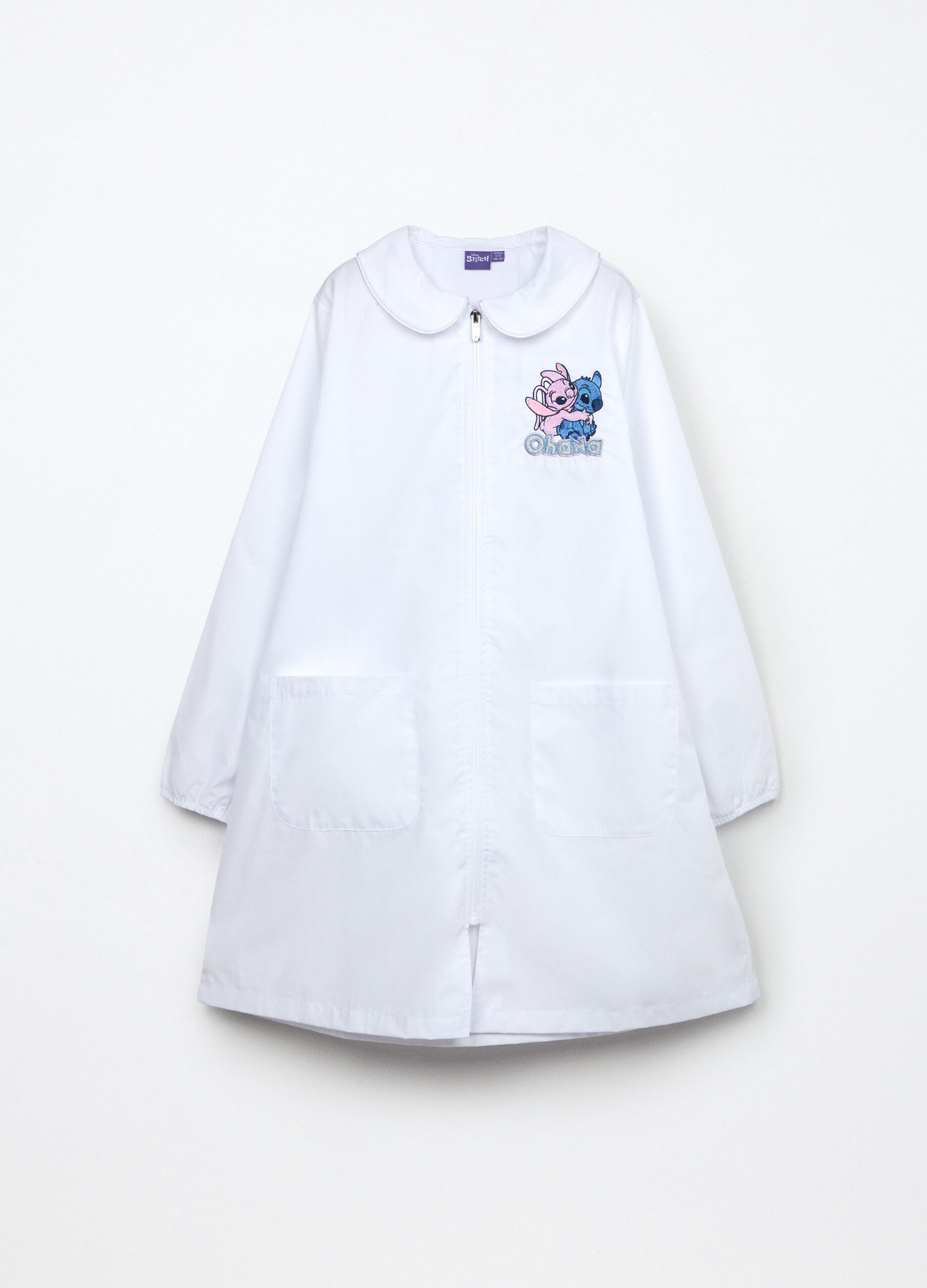 Grembiule in misto cotone bambina_0