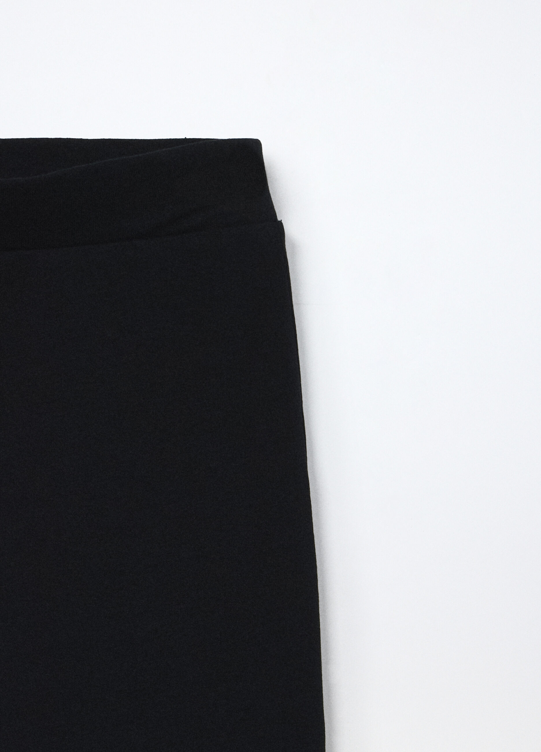 Leggings flare fit in jersey di cotone stretch ragazza_2