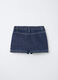 Gonna in denim di cotone misto viscosa Fit Regular bimba_1