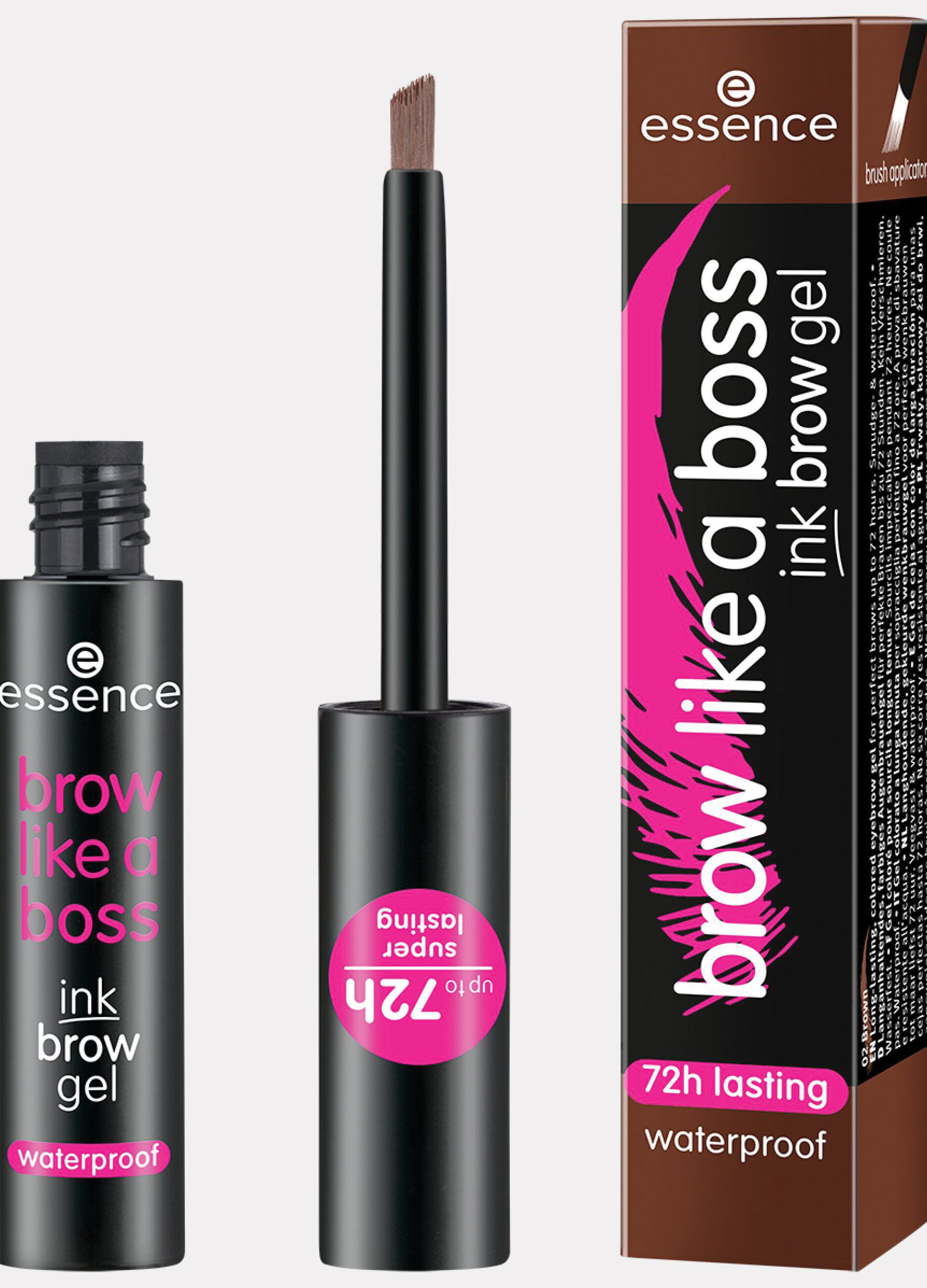 Essence brow like a boss ink gel per sopracciglia 02