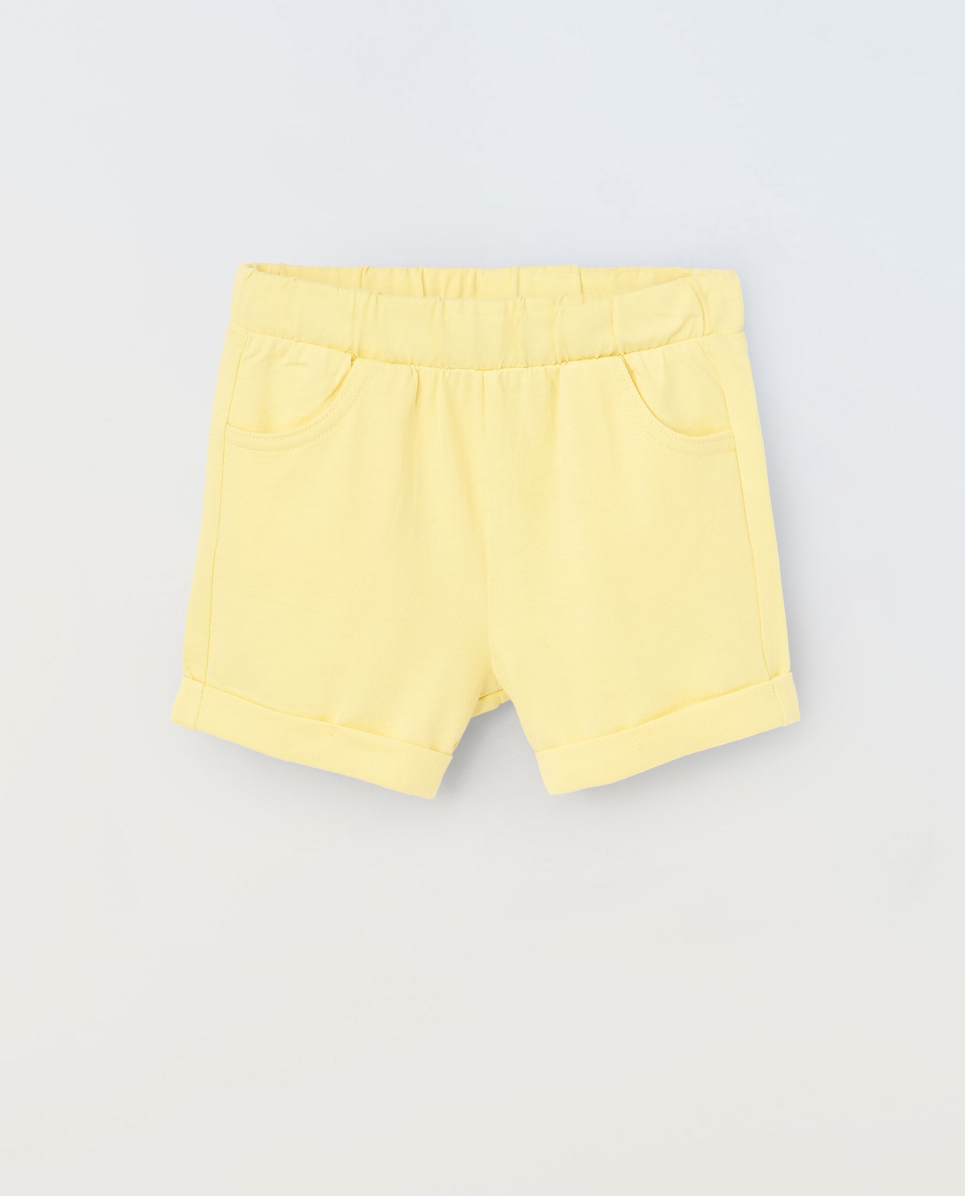 Shorts in puro cotone neonato_0