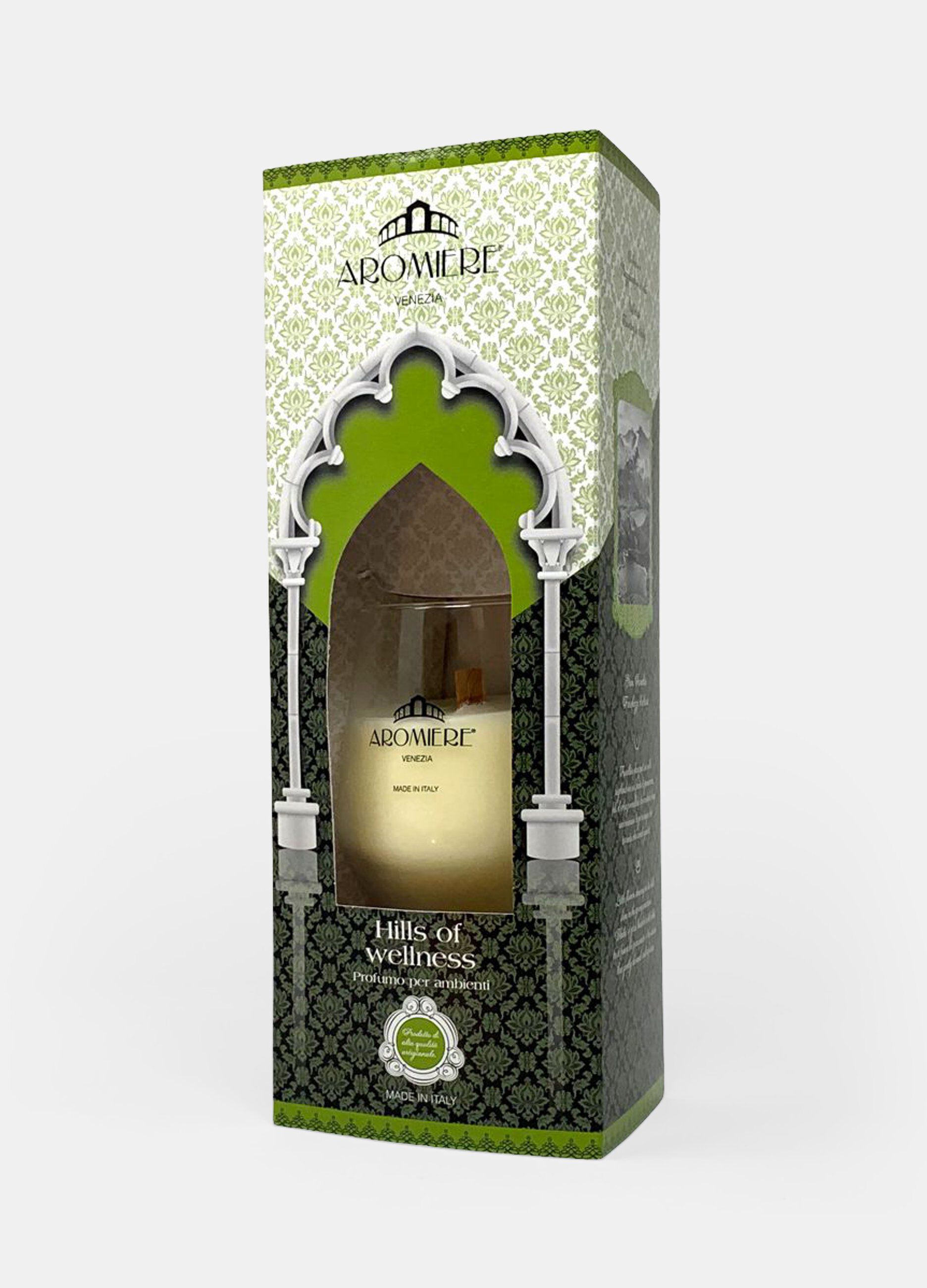 Candela in bicchiere Aromiere Venezia_0