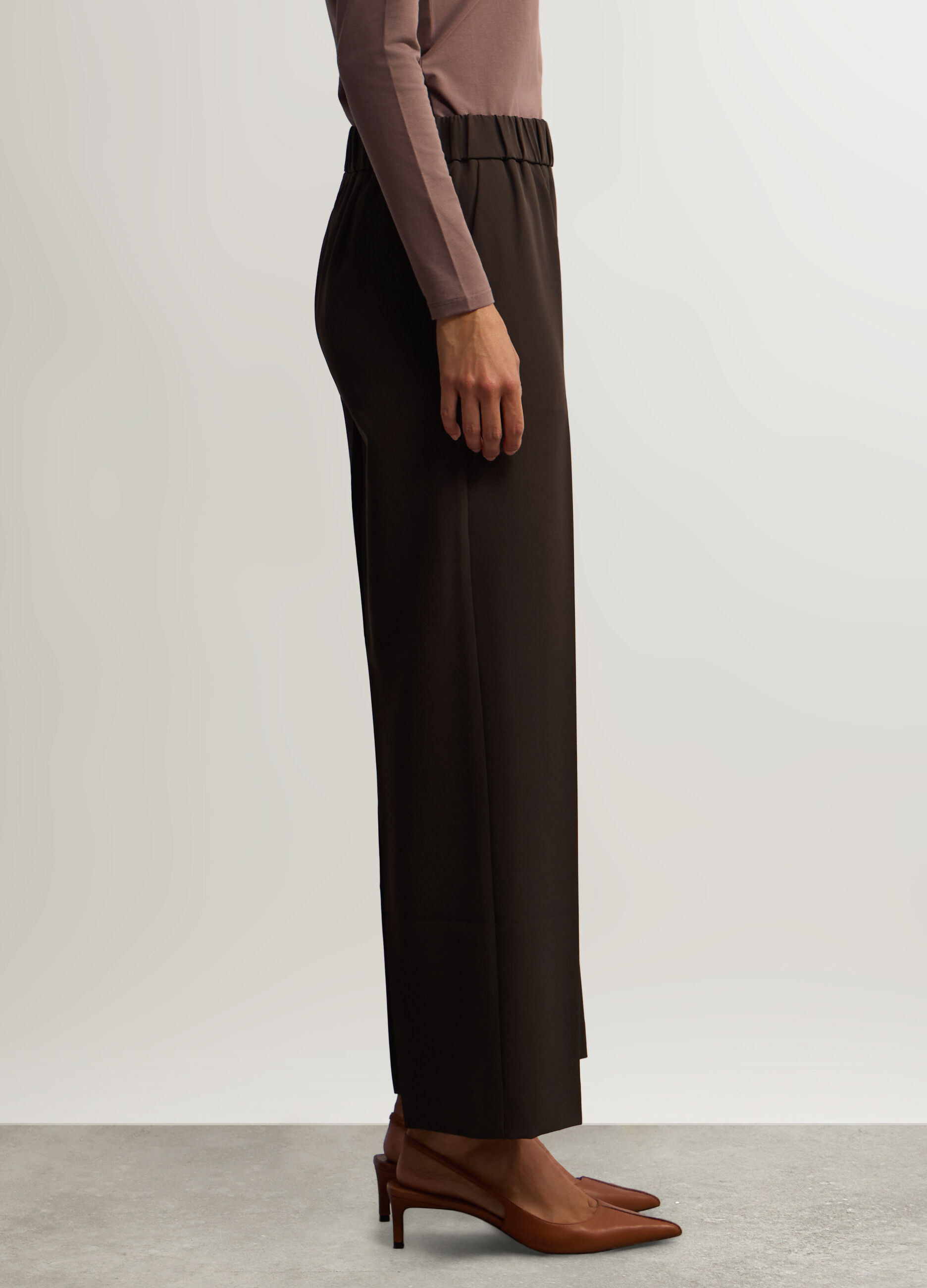 Pantaloni Comfort Fit stretch donna_1