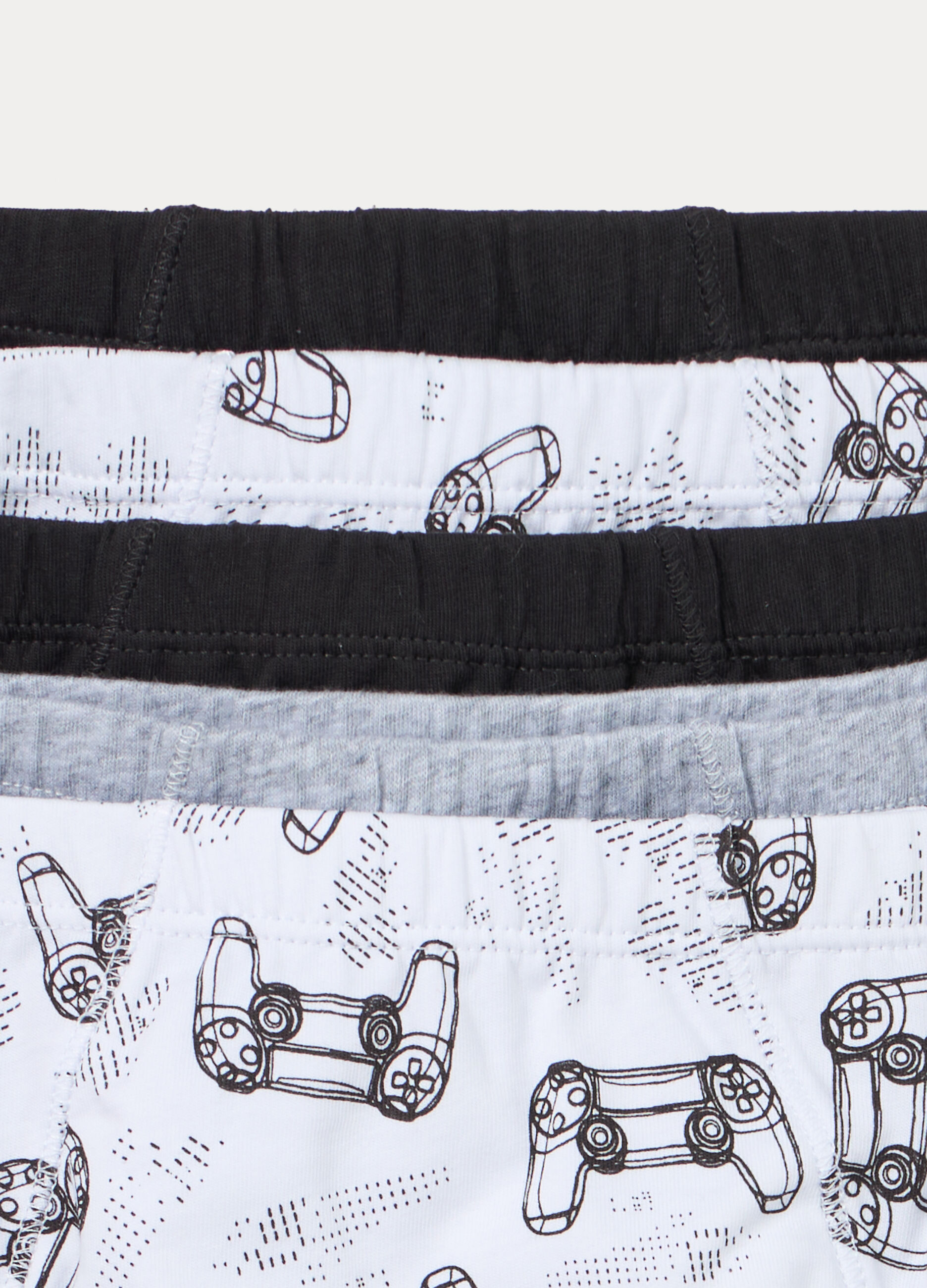 Pack 5 slip in jersey di puro cotone ragazzo _3
