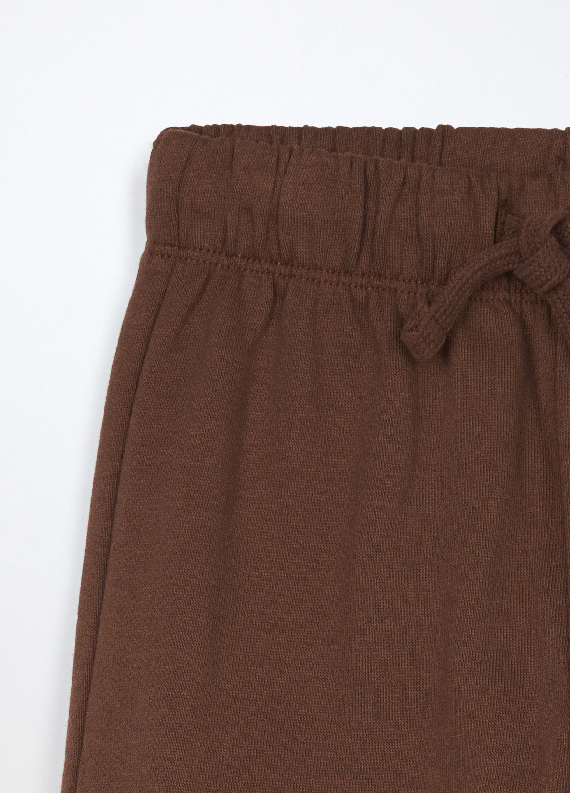 Joggers in puro cotone fleece neonato_2