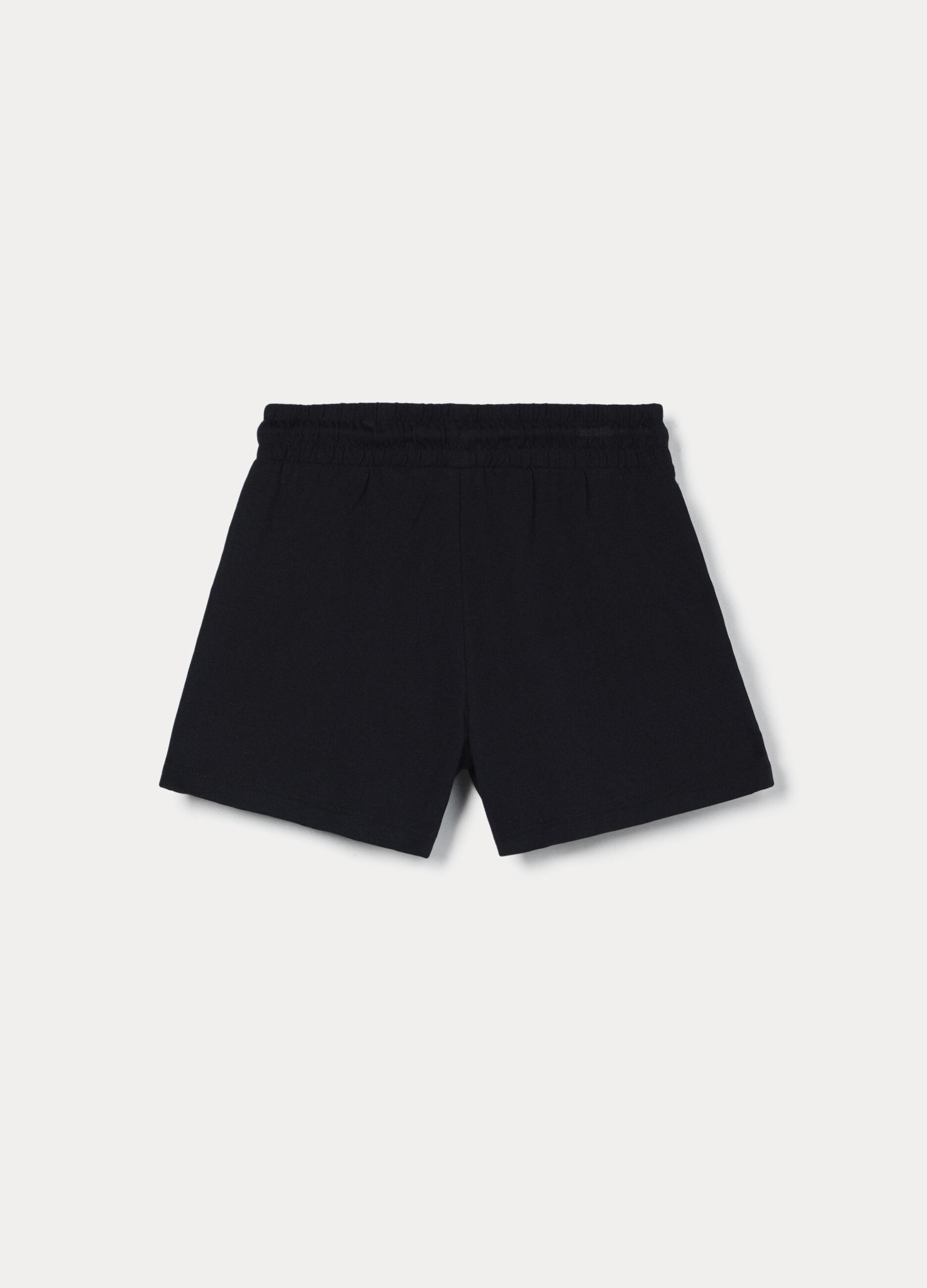 Shorts in jersey di puro cotone ragazza_1