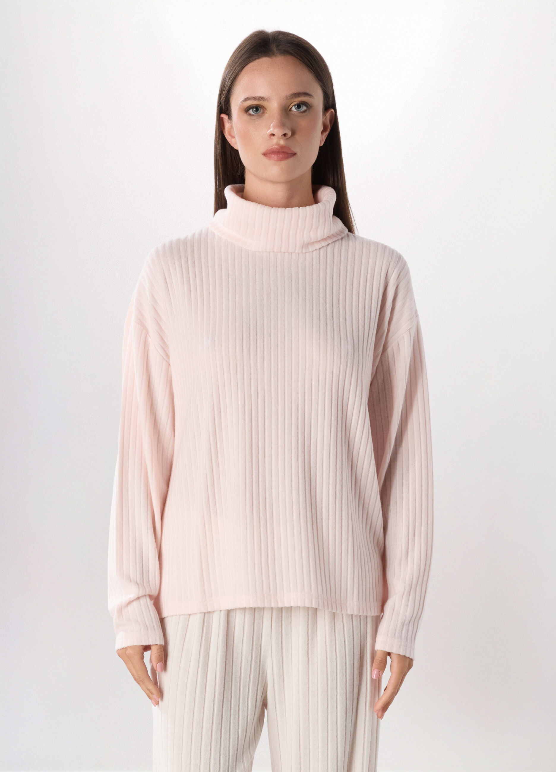 Top pigiama misto viscosa donna_0