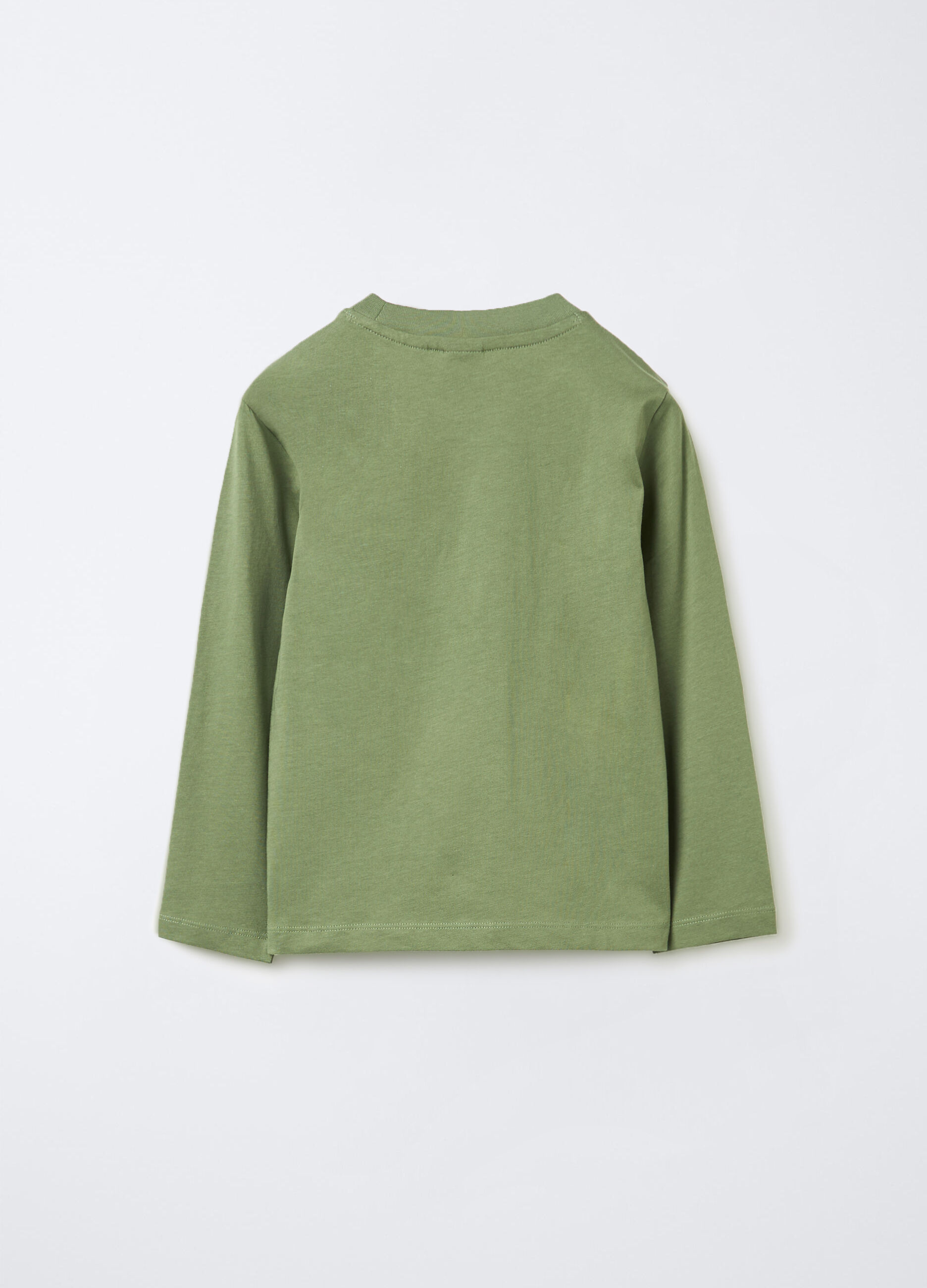 T-shirt in jersey di puro cotone bambino_1