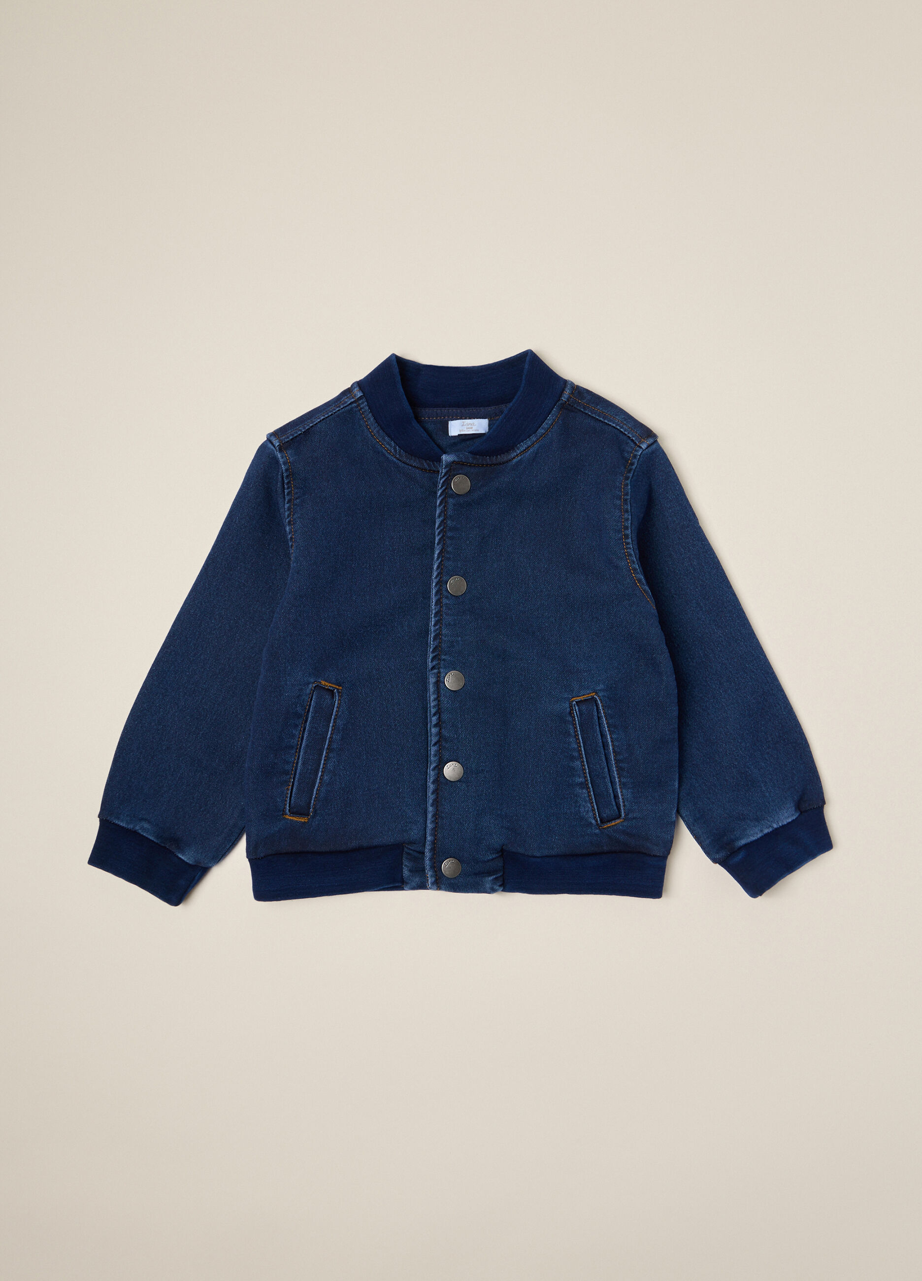 Giacca in denim di misto cotone IANA neonato_1