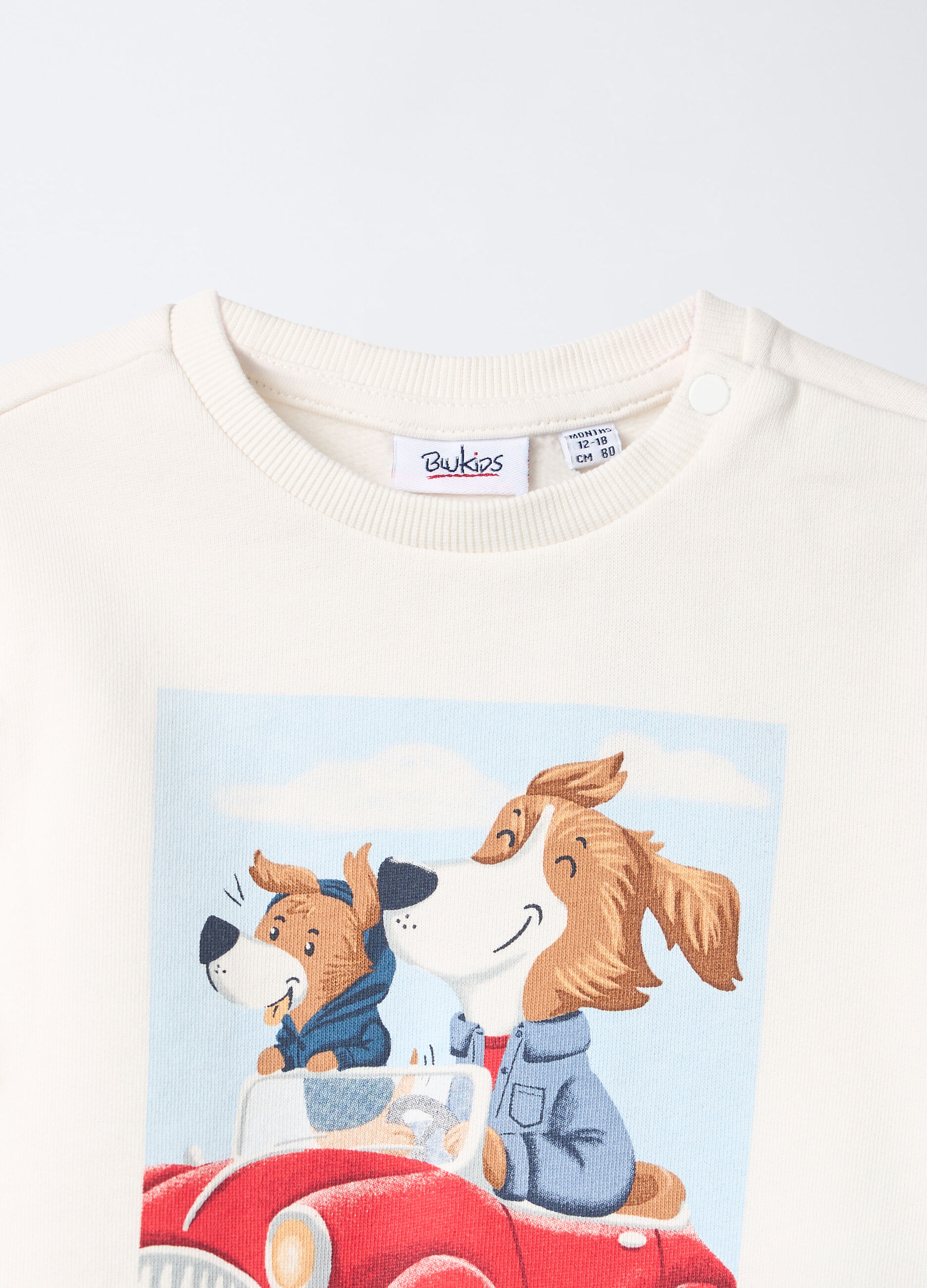 Jogging set in puro cotone garzato bimbo_2