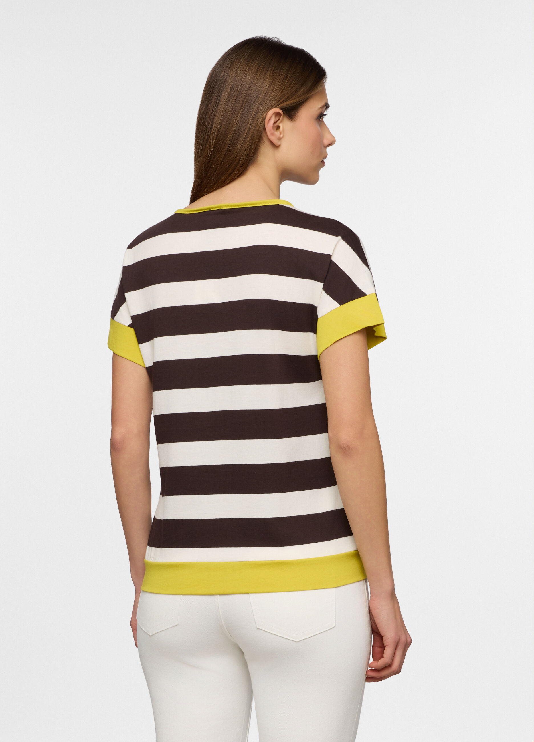 T-shirt girocollo donna_1