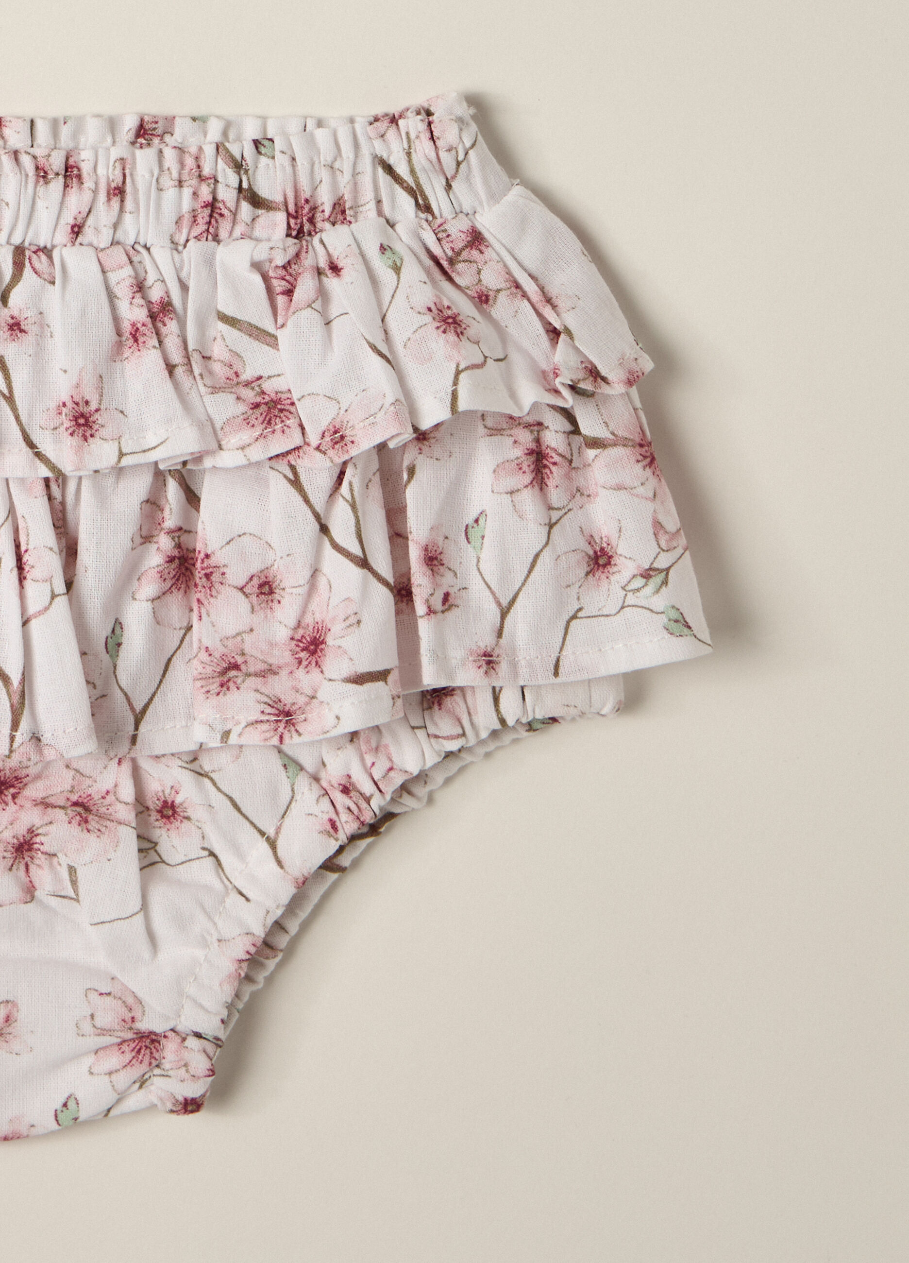 Set vestito + shorts in puro cotone IANA neonata