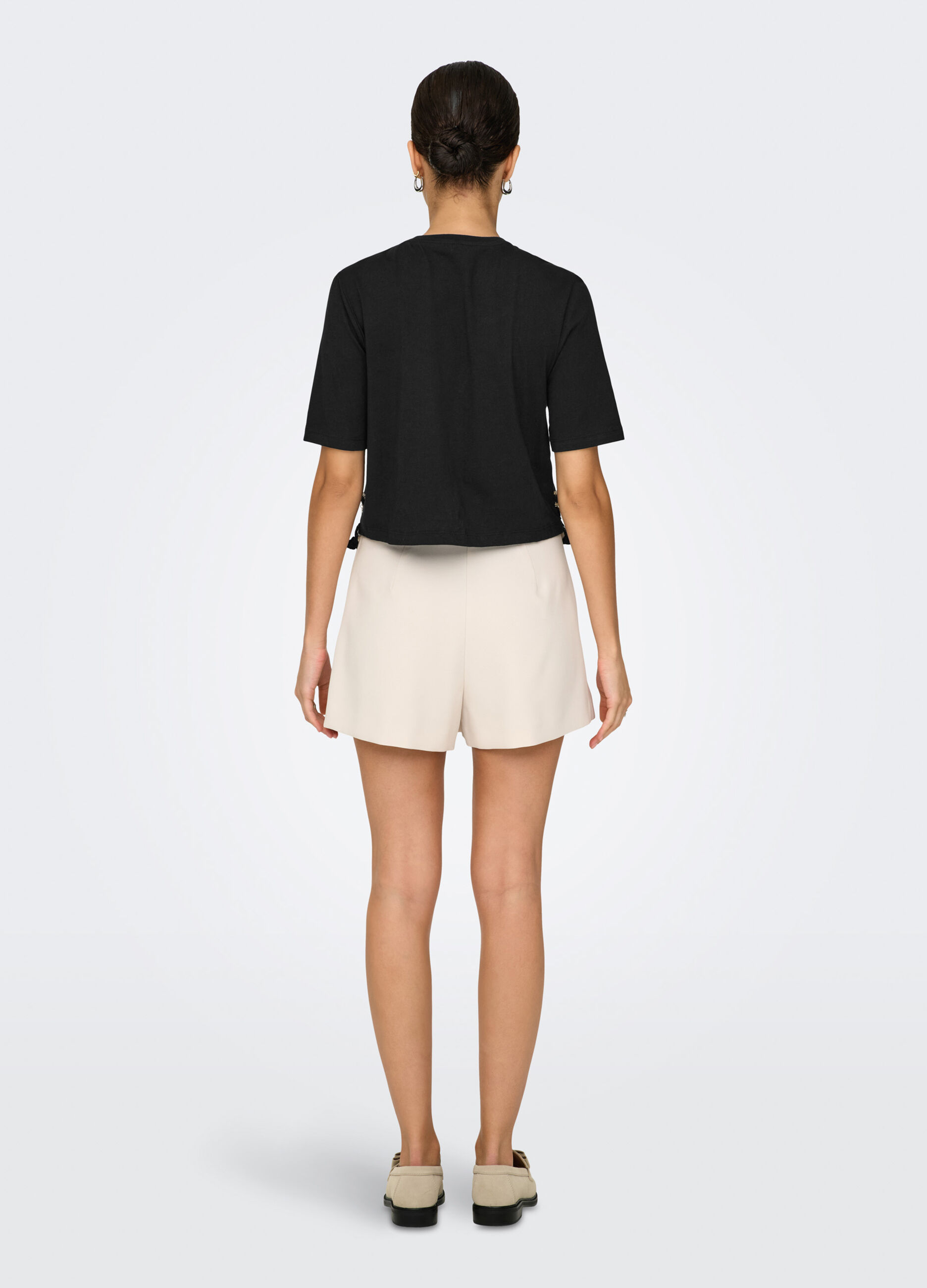 T-shirt con applicazioni donna