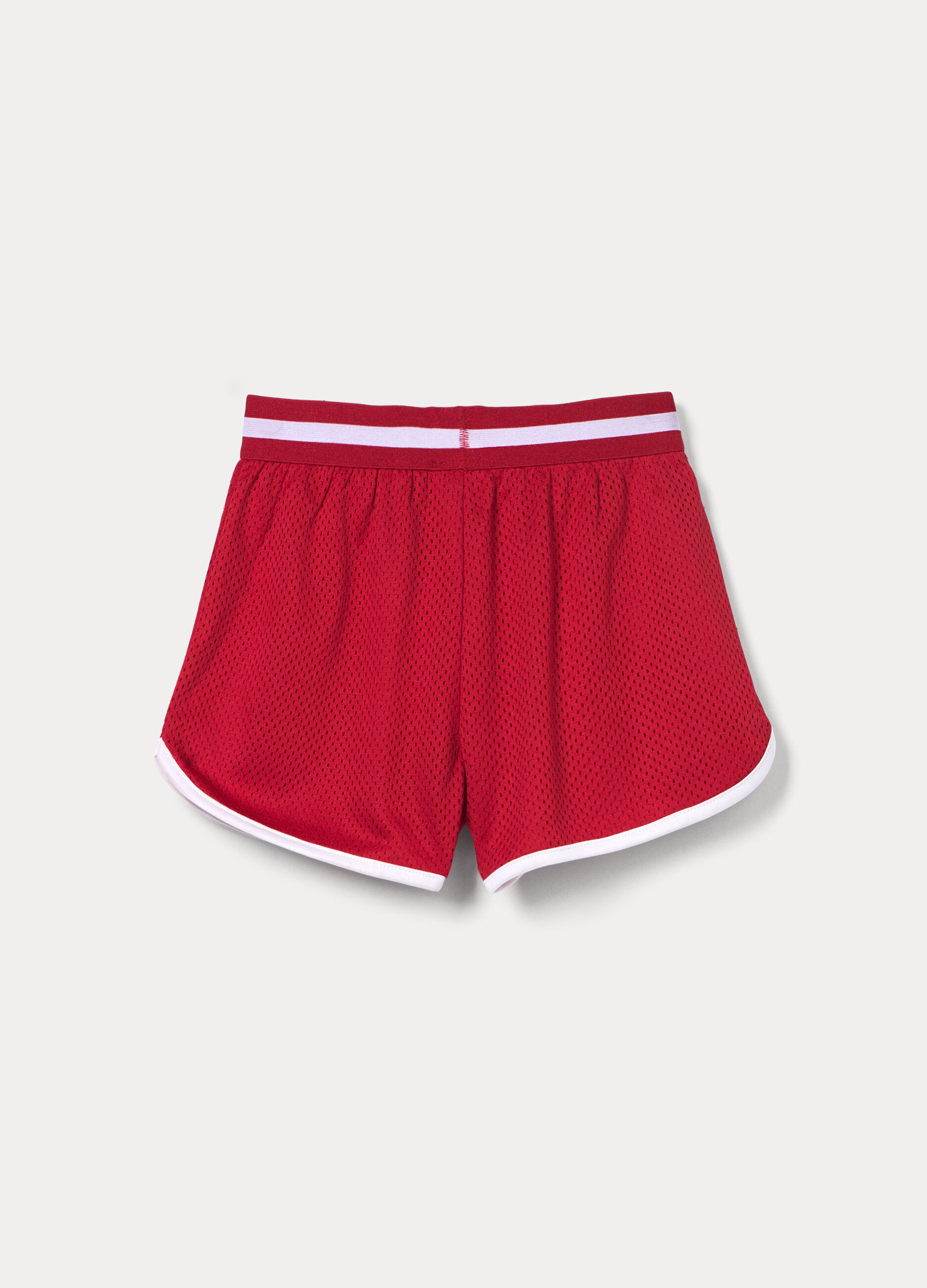 Shorts in mesh bambina_1