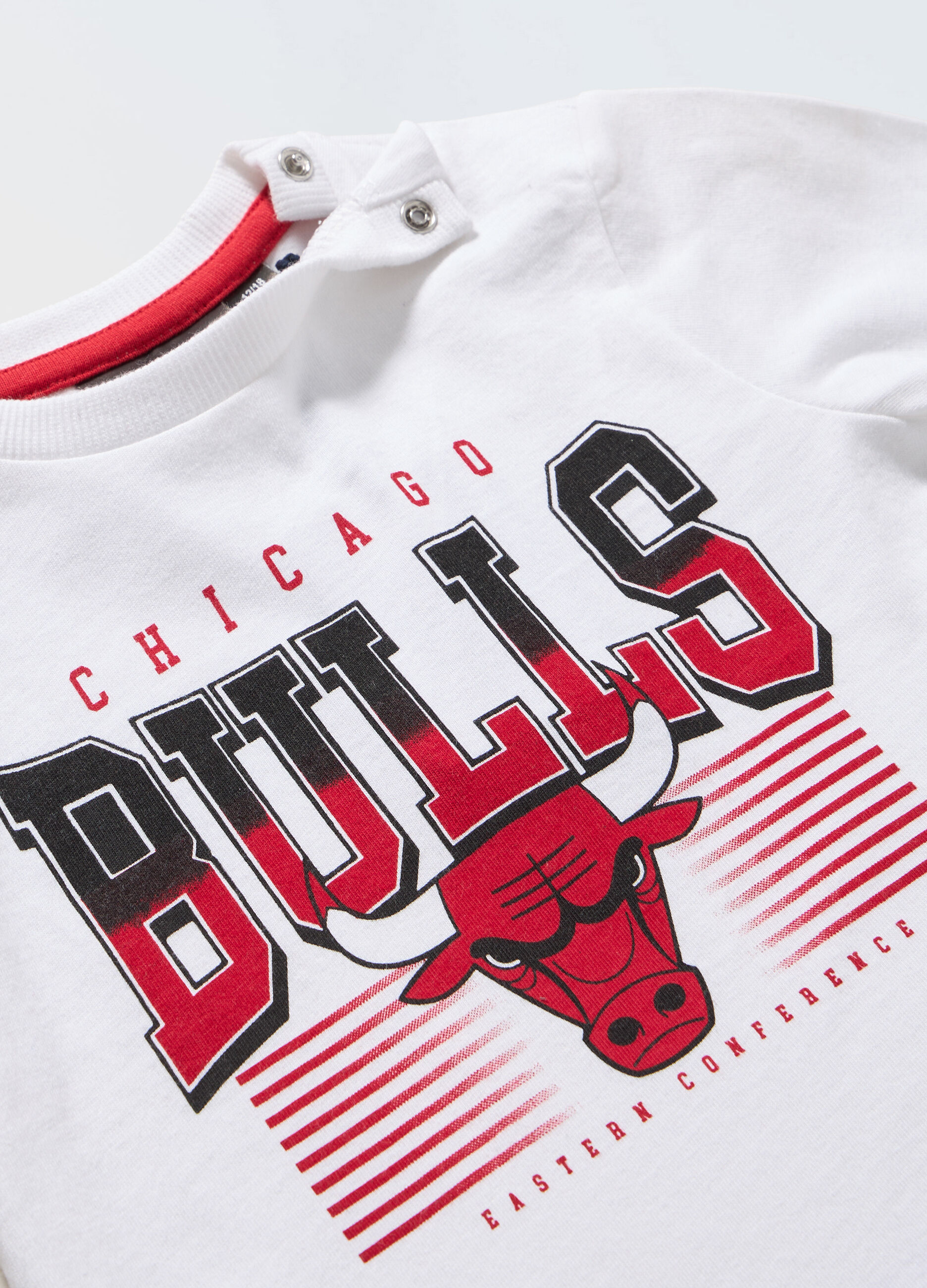 T-shirt NBA in puro cotone neonato_1