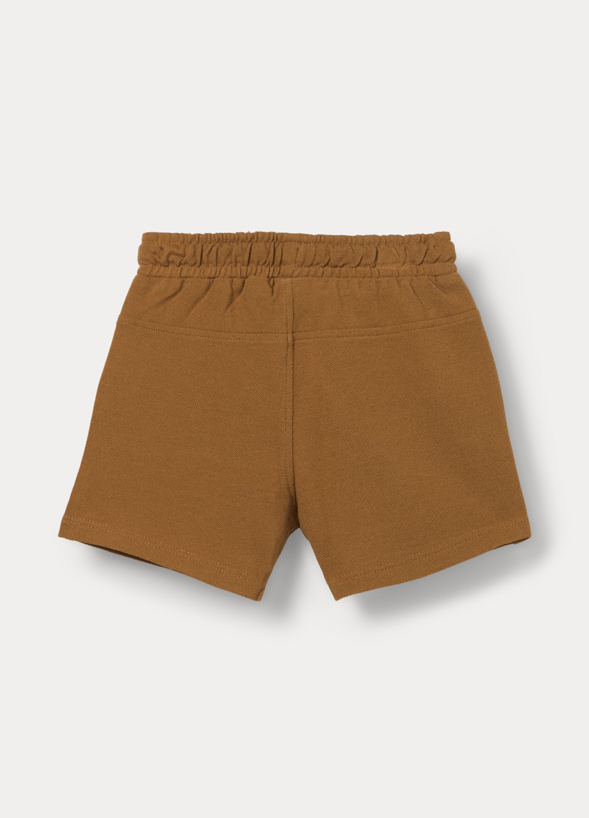 Shorts in puro cotone Piquet bimbo_1