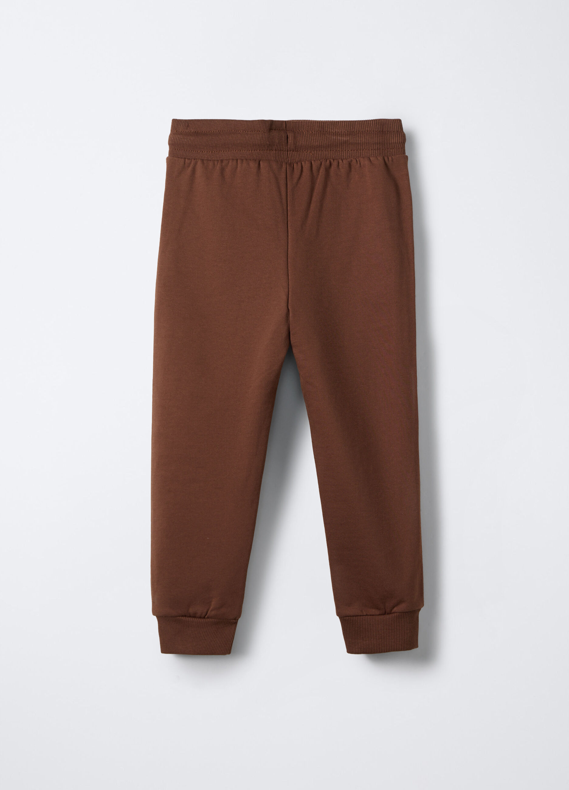 Jogger Comfort Fit in felpa di puro cotone bimbo_1