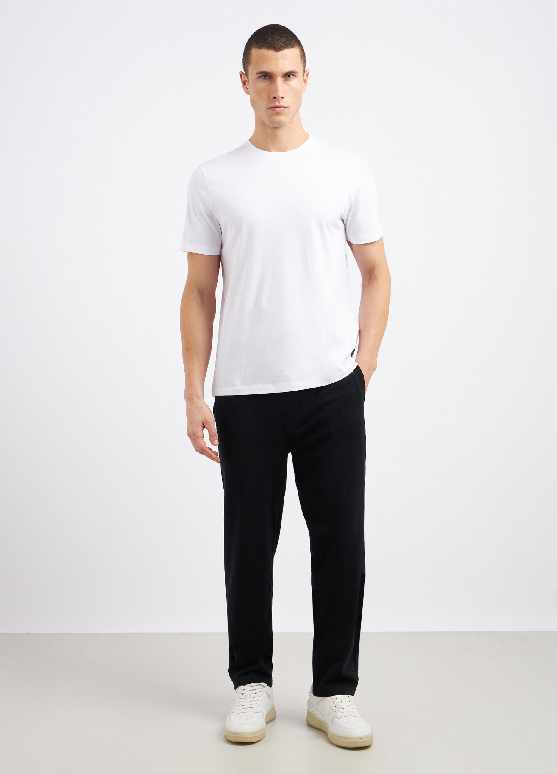 Joggers in cotone uomo_0