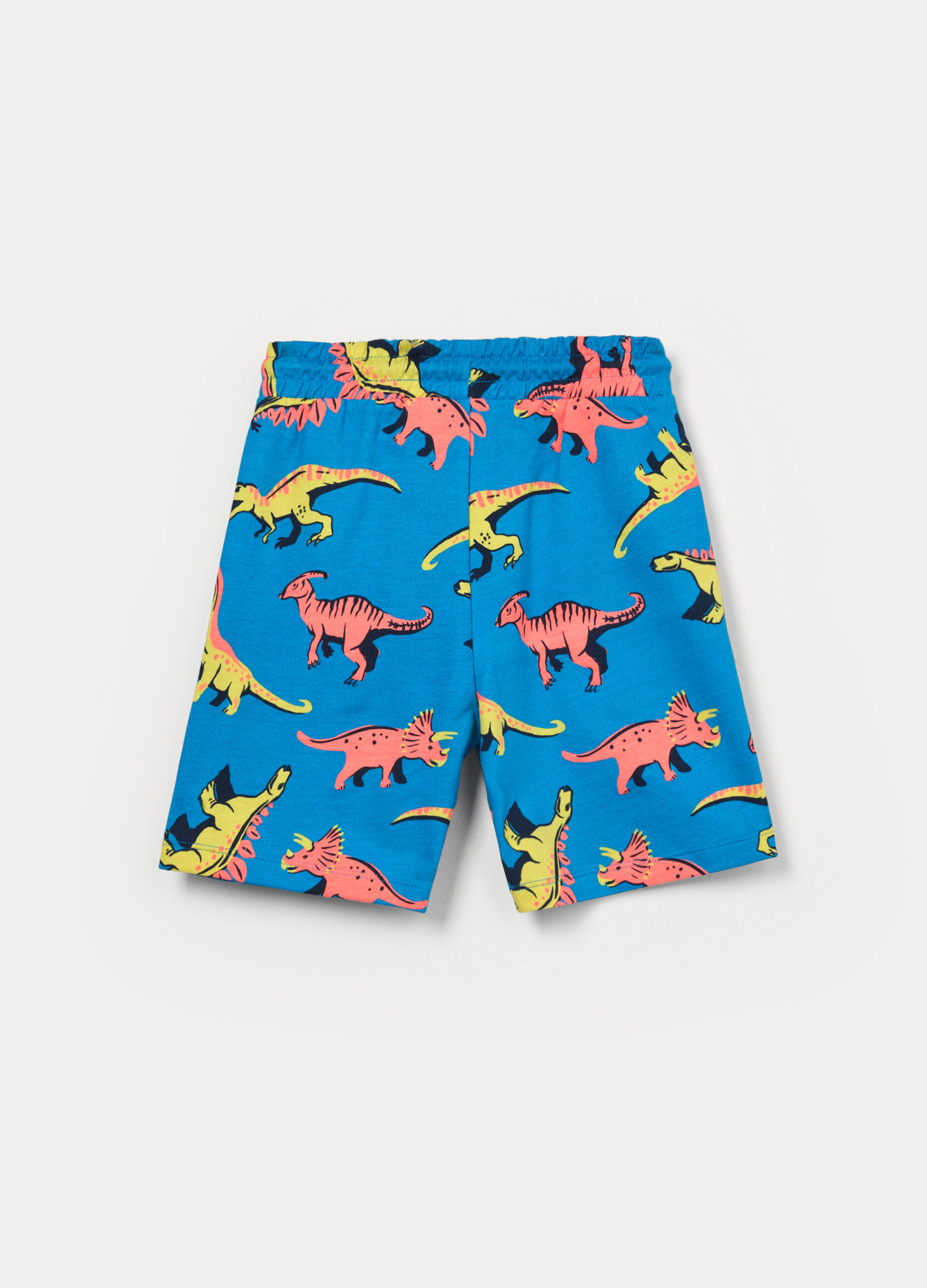 Shorts in french terry di puro cotone bambino_1